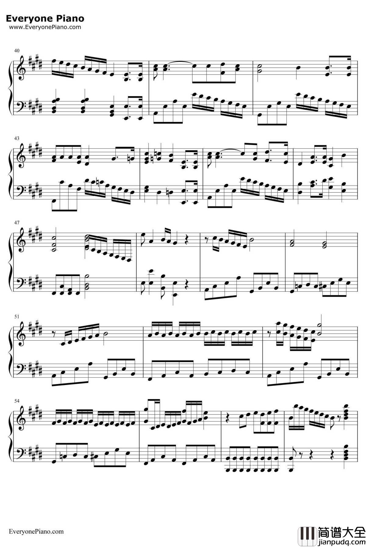 まるかいて地球钢琴谱_浪川大辅_画个圆圆的地球