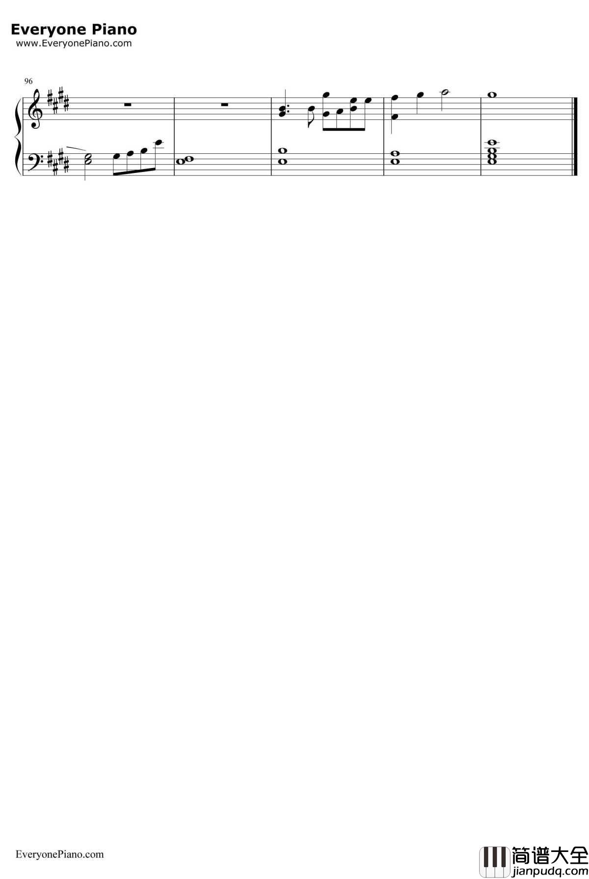 まるかいて地球钢琴谱_浪川大辅_画个圆圆的地球