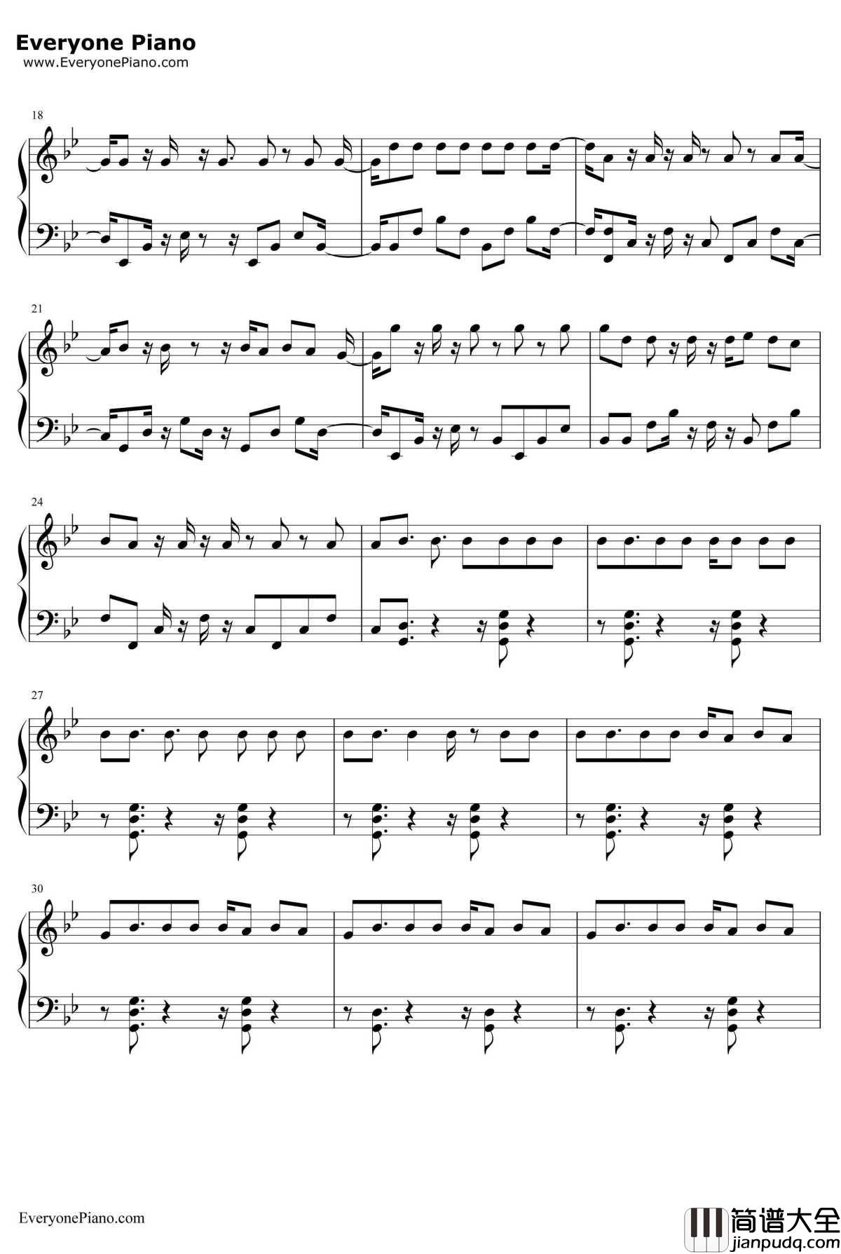 Sky钢琴谱_AlanWalkerandAlexSkrindo