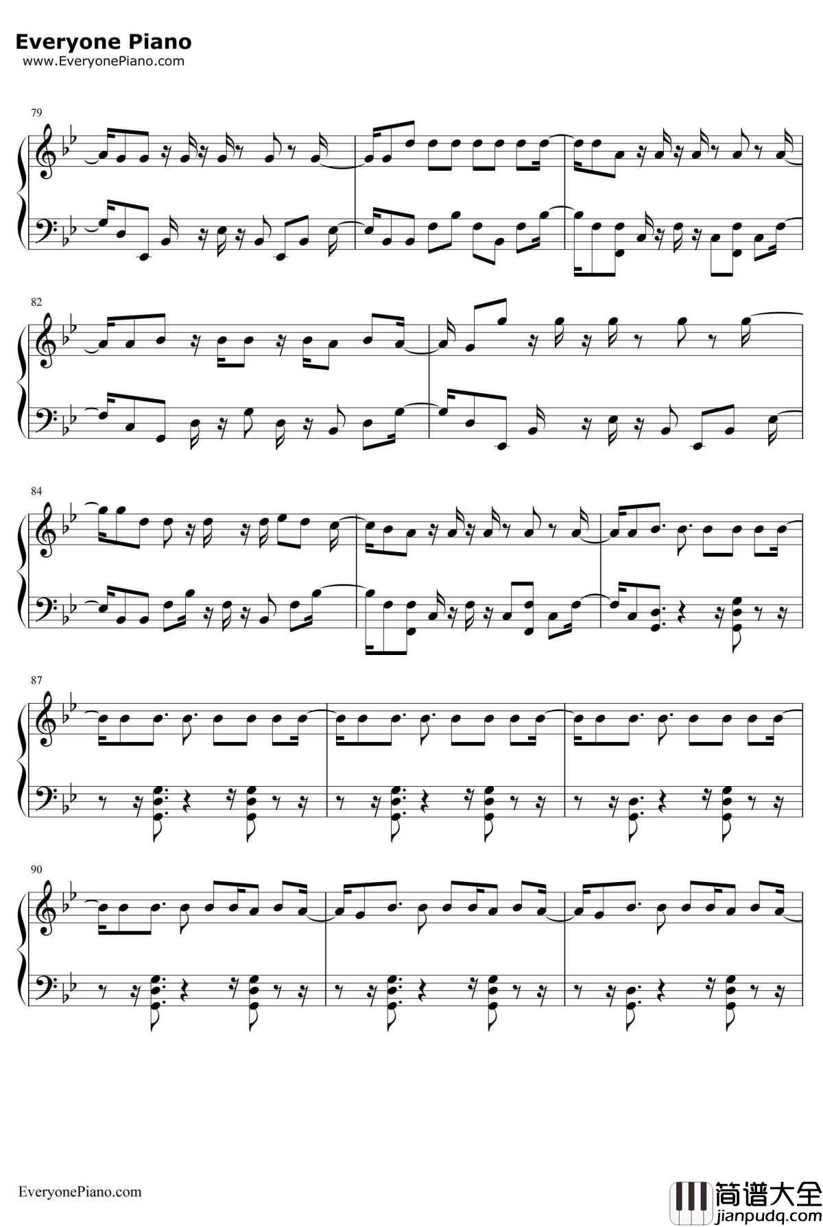 Sky钢琴谱_AlanWalkerandAlexSkrindo