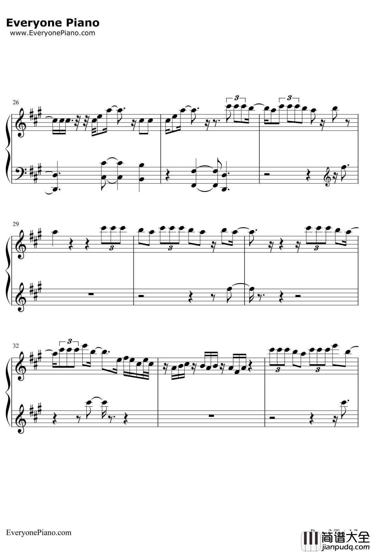 Most_Girls钢琴谱_HaileeSteinfeld