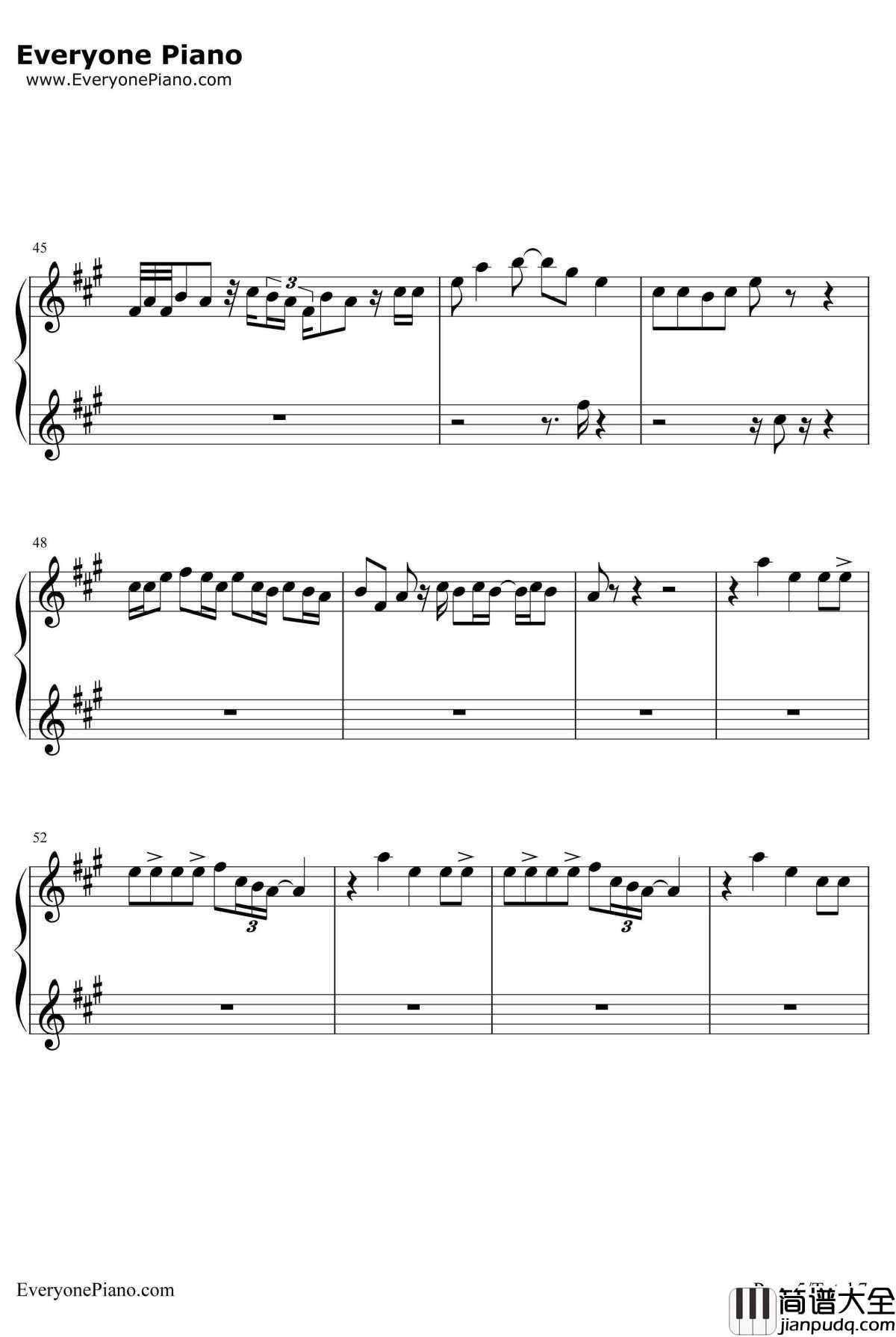 Most_Girls钢琴谱_HaileeSteinfeld