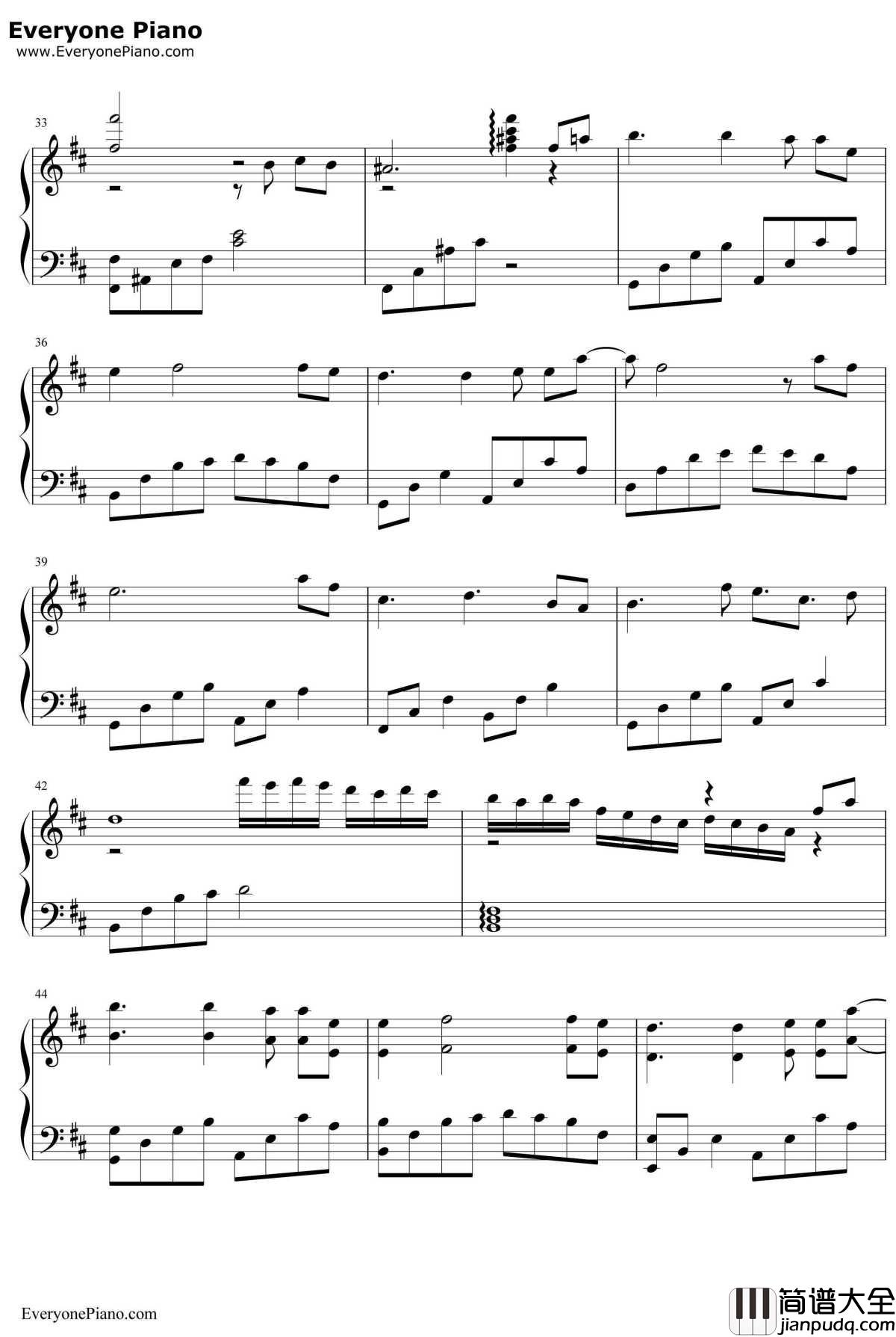 蝶梦花雾雨钢琴谱_VK克_奇迹暖暖BGM