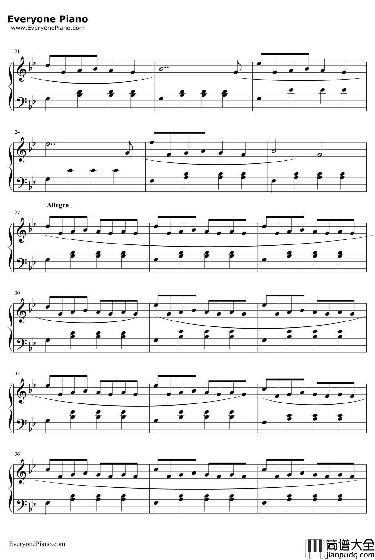 Pilgrims_on_a_Long_Journey钢琴谱_CoeurdePirate_光之子游戏配乐