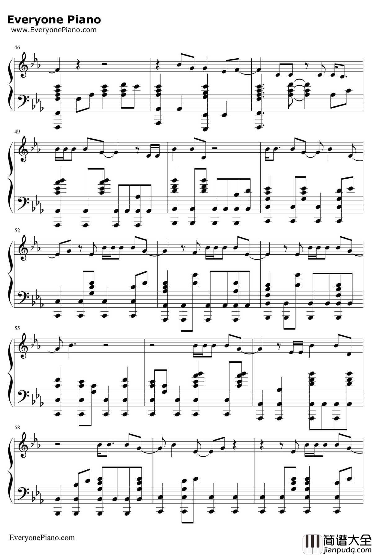 Running_Up_That_Hill钢琴谱_KateBush_RunningUpThatHill