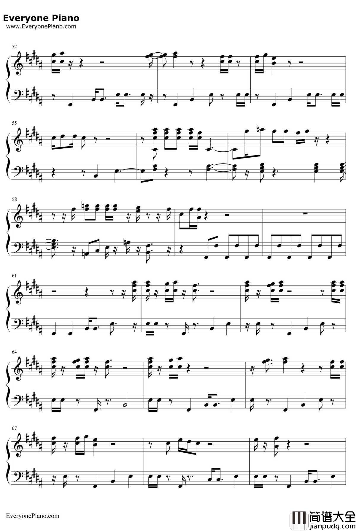 Yellow_Light钢琴谱_PharrellWilliams_神偷奶爸3OST