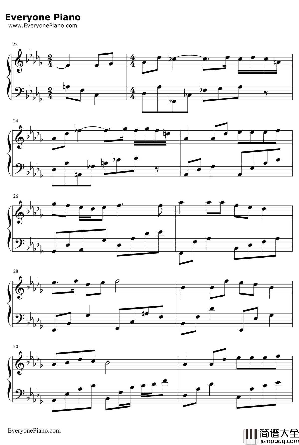 爱的回答钢琴谱_辛晓琪