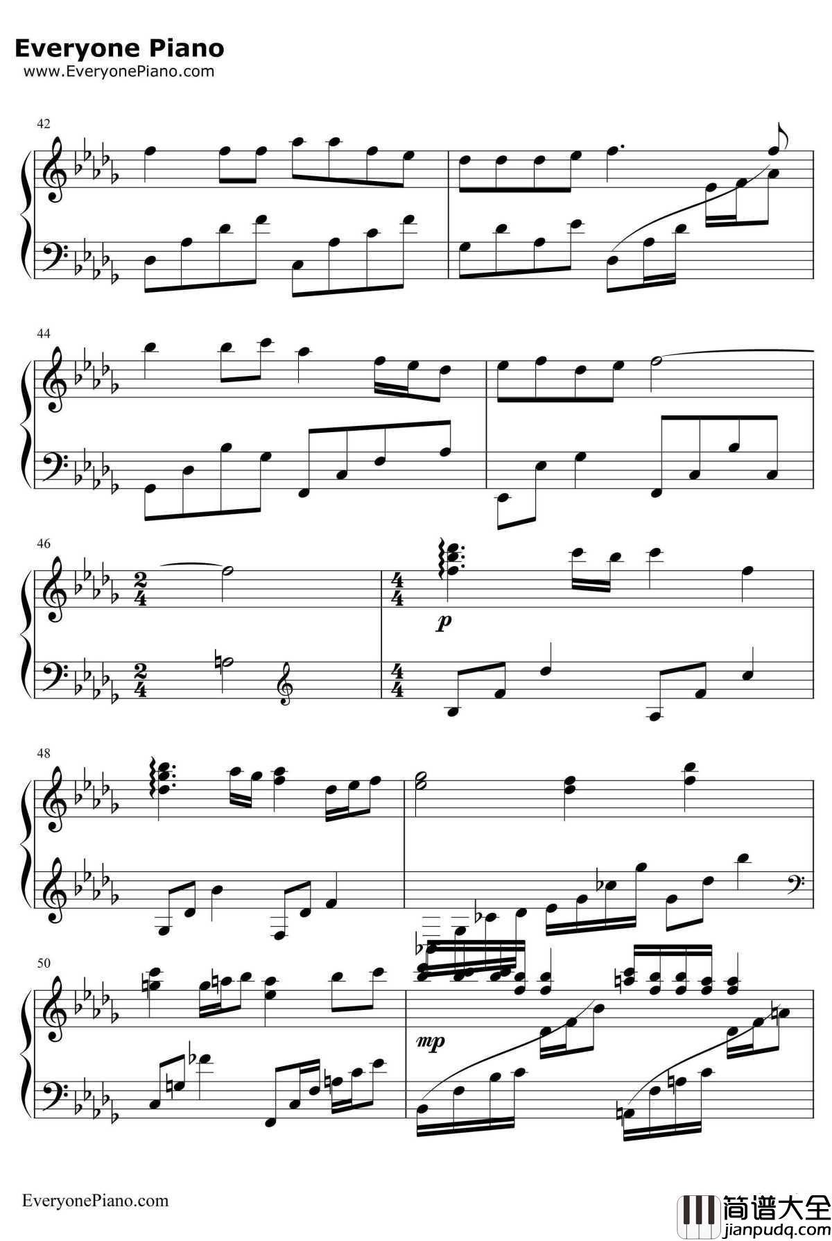 爱的回答钢琴谱_辛晓琪