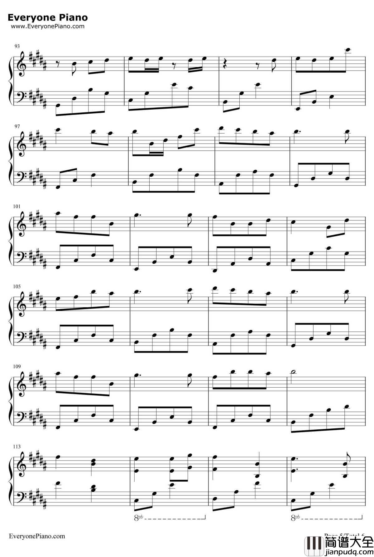 我的骄傲钢琴谱__容祖儿