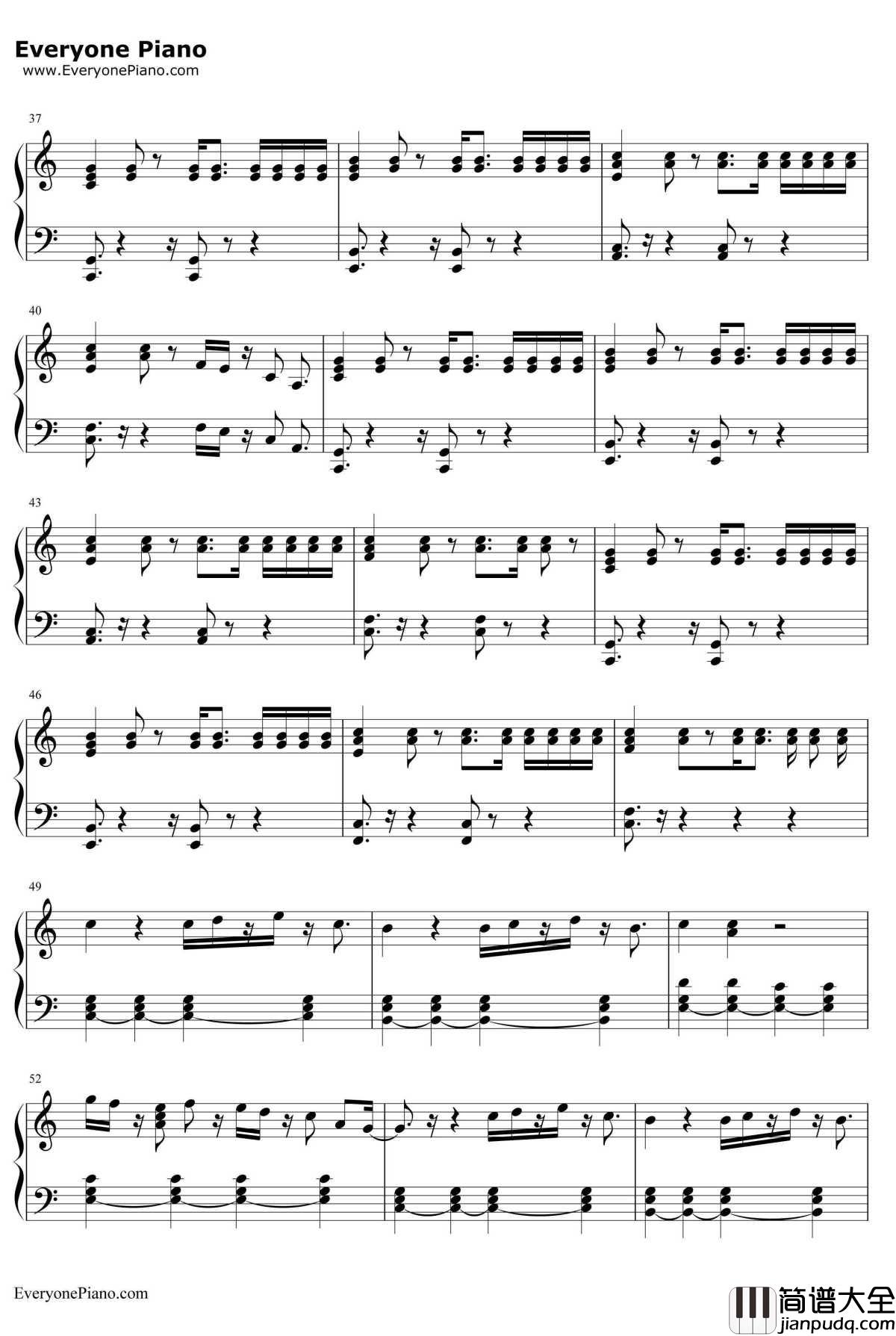 Empty钢琴谱_WINNER