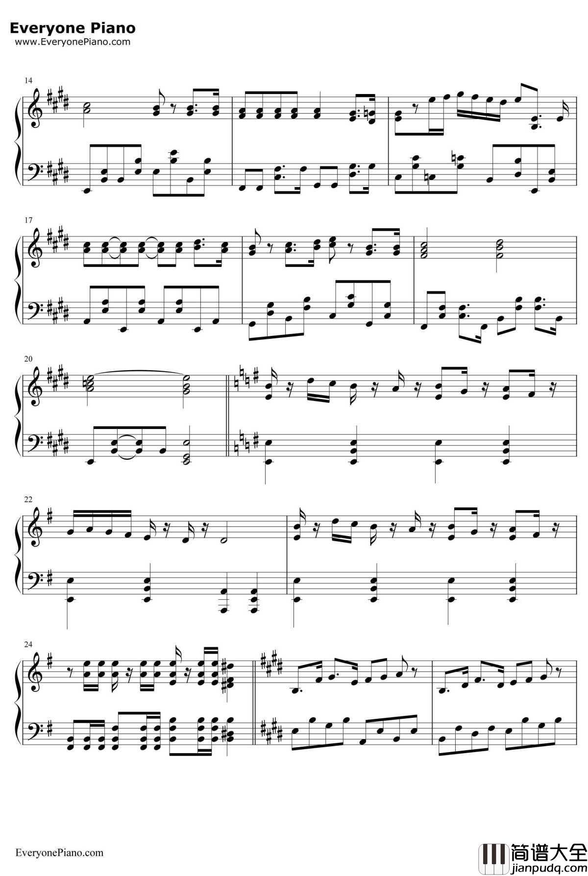 まるかいて地球钢琴谱_浪川大辅_まるかいて地球