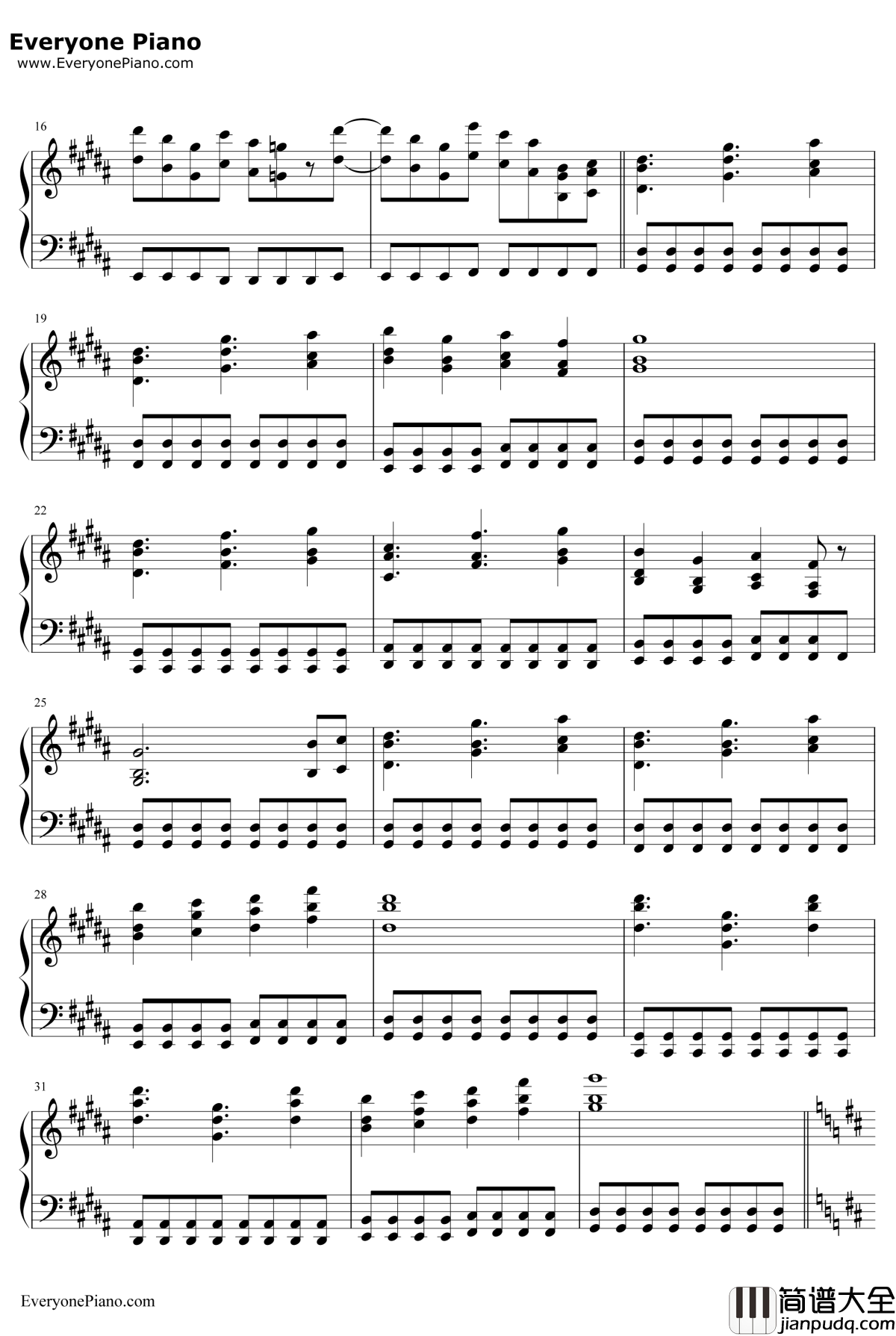 幽雅に咲かせ墨染の桜~BorderofLife钢琴谱_东方Project_幽雅に咲かせ墨染の桜~BorderofLife