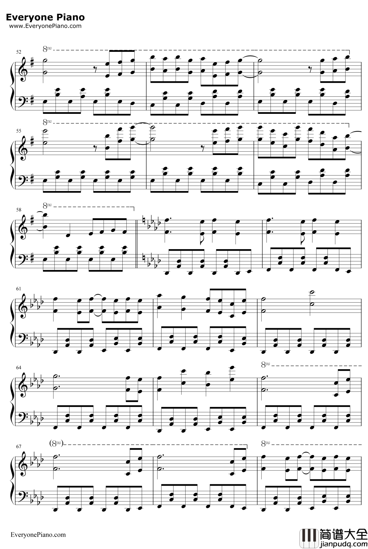 幽雅に咲かせ墨染の桜~BorderofLife钢琴谱_东方Project_幽雅に咲かせ墨染の桜~BorderofLife