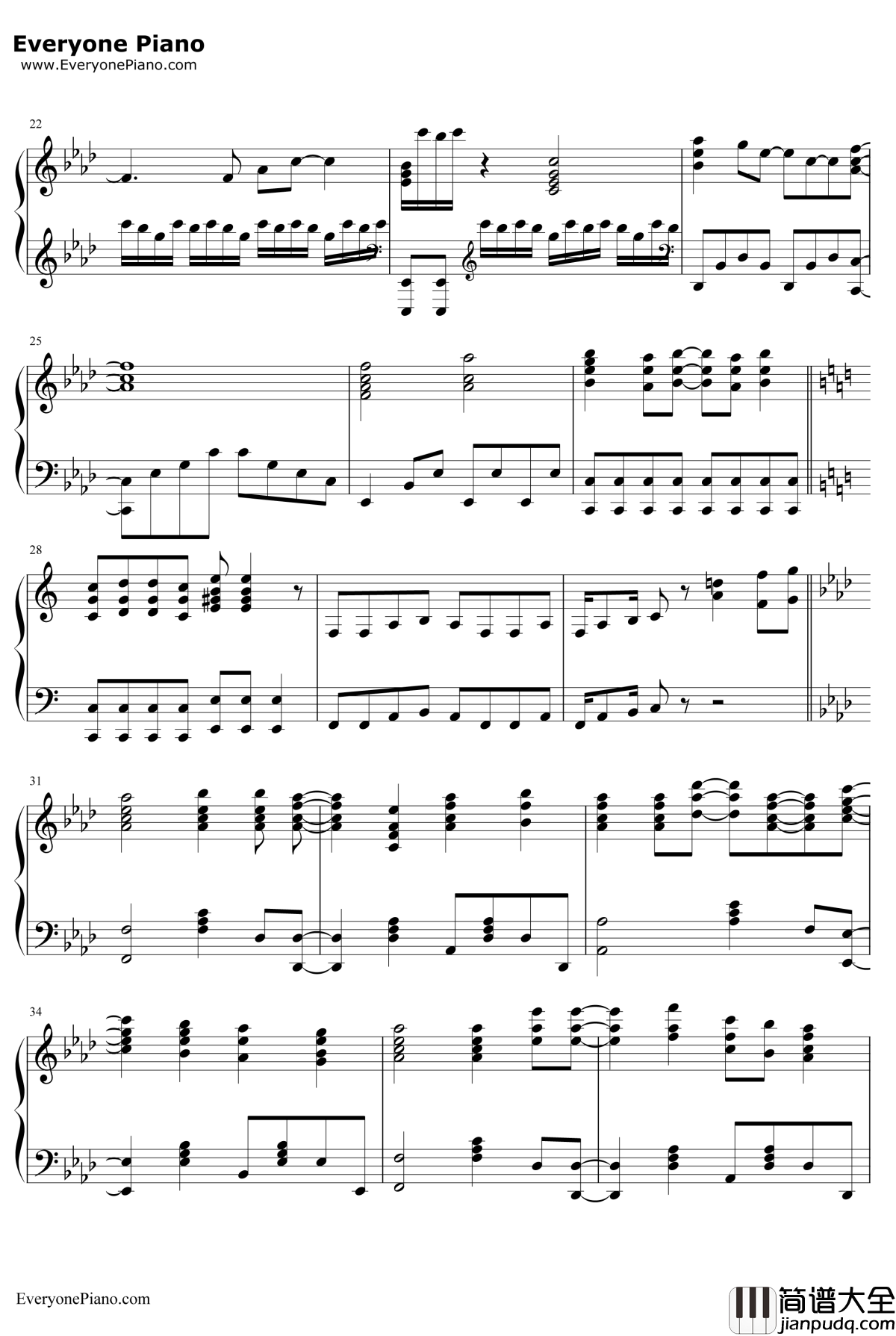 World_Étude钢琴谱_阿尔泰尔（CV：丰崎爱生）_Re:CreatorsED2