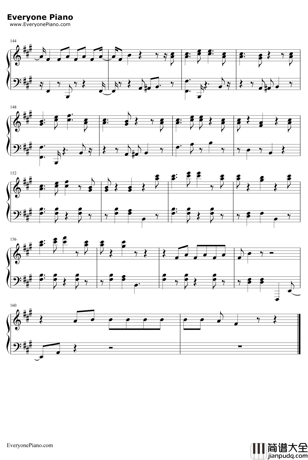 ALie钢琴谱_FrenchMontanaft.TheWeekndMaxB