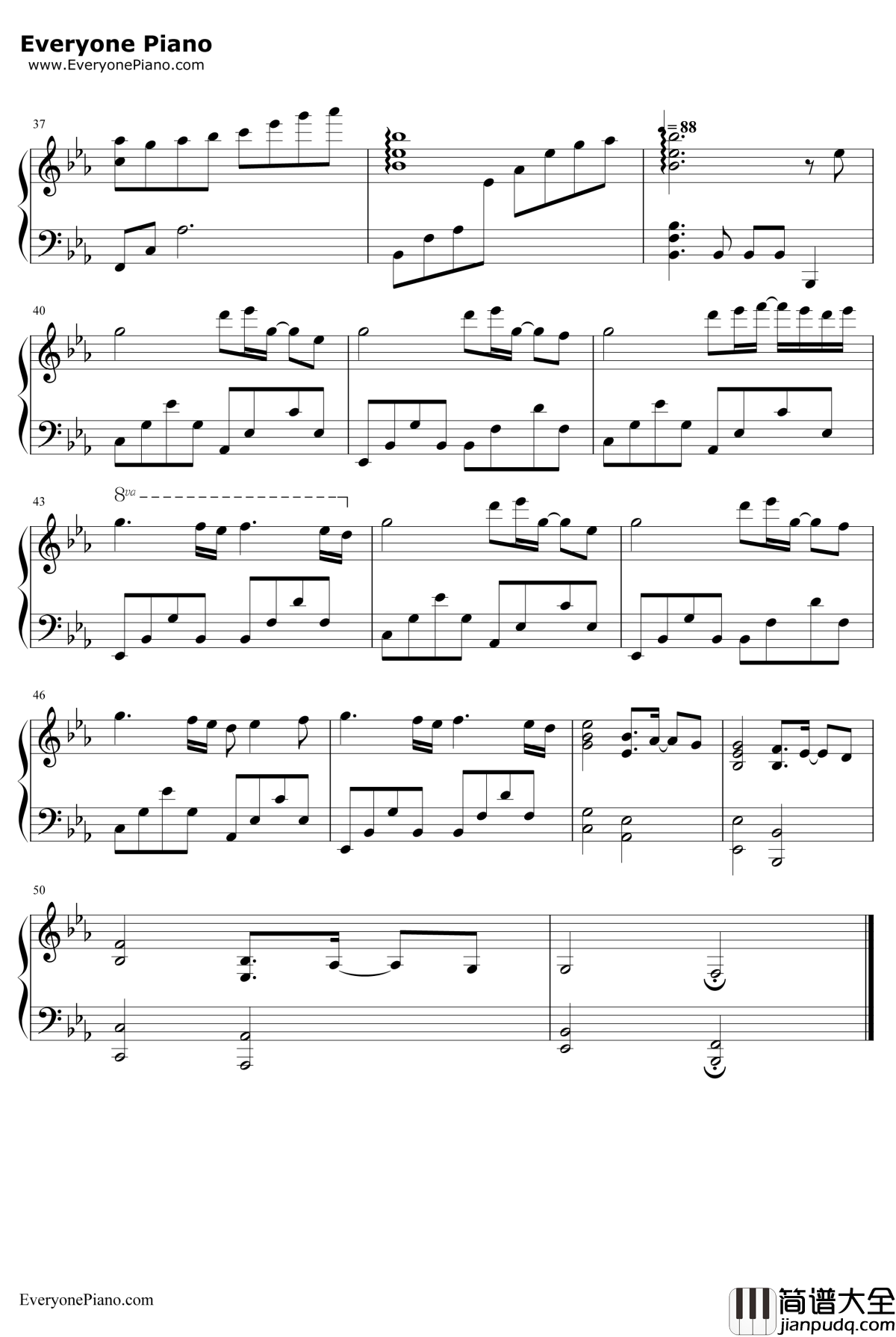 Cold_Winter钢琴谱_July