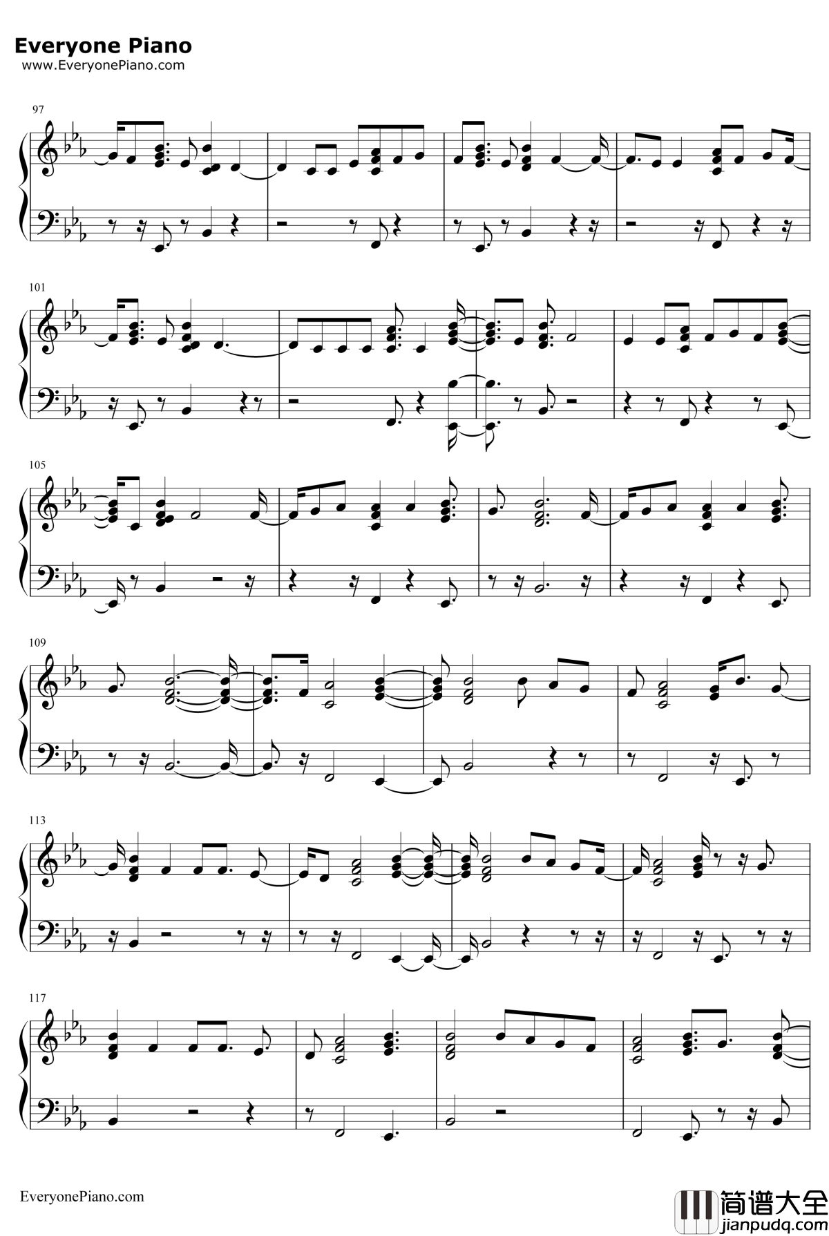 Disconnect钢琴谱_CleanBanditftMarina