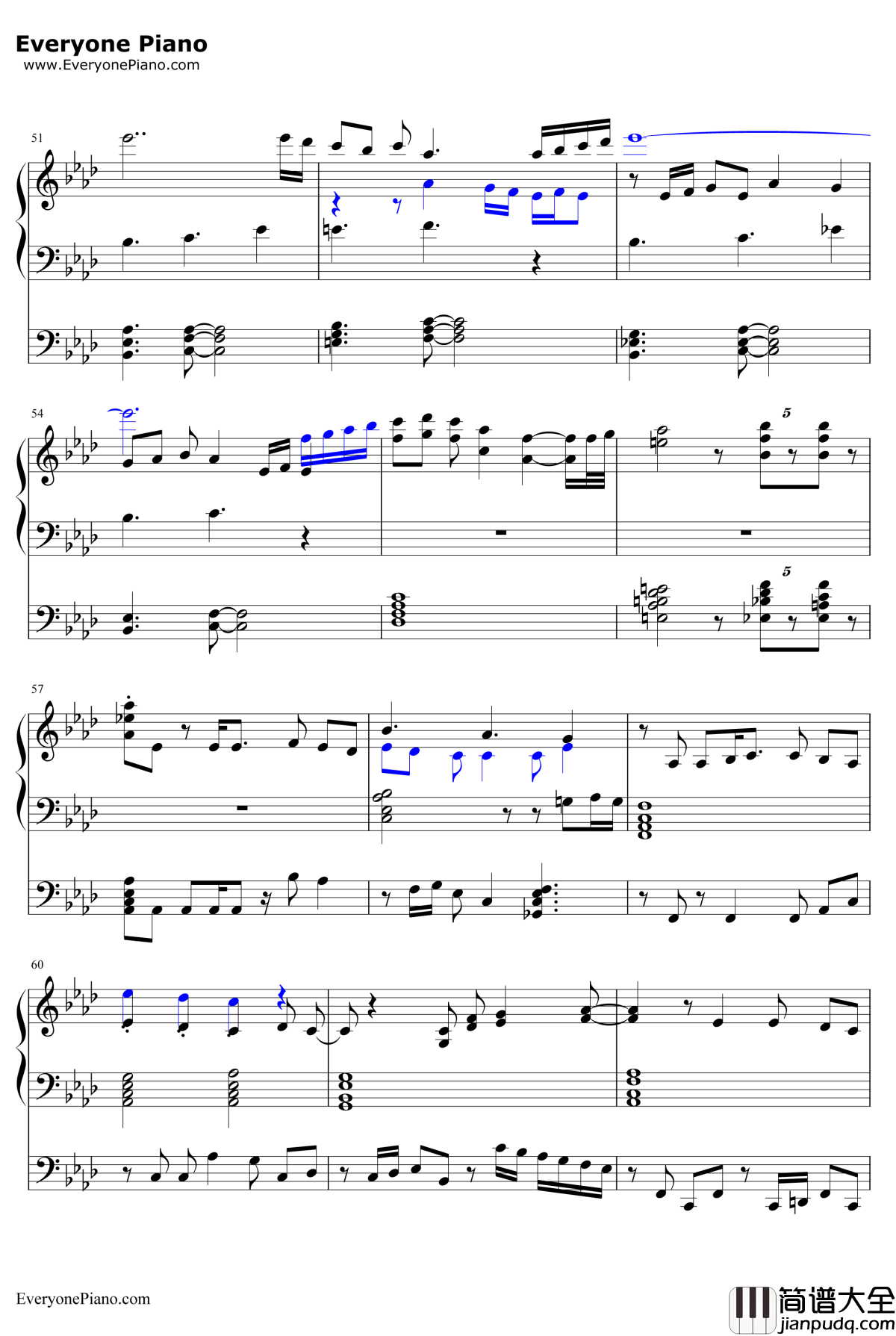 星を辿れば钢琴谱_大原ゆい子_小魔女学园ED1