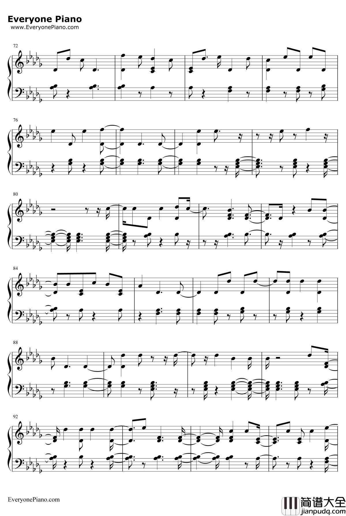 Get_Low钢琴谱_ZeddftLiamPayne