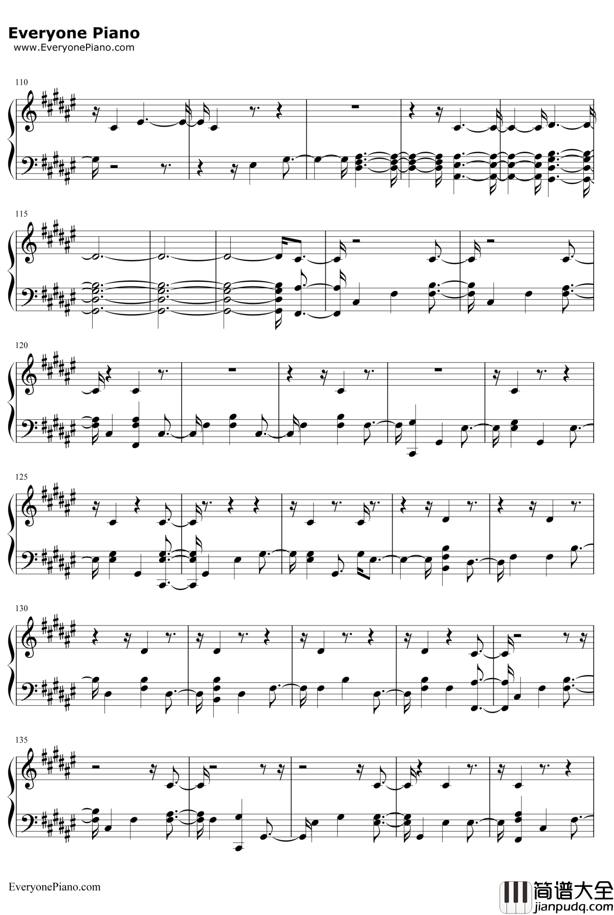 Miracles_Some_one_Special钢琴谱_ColdplayftBigSean