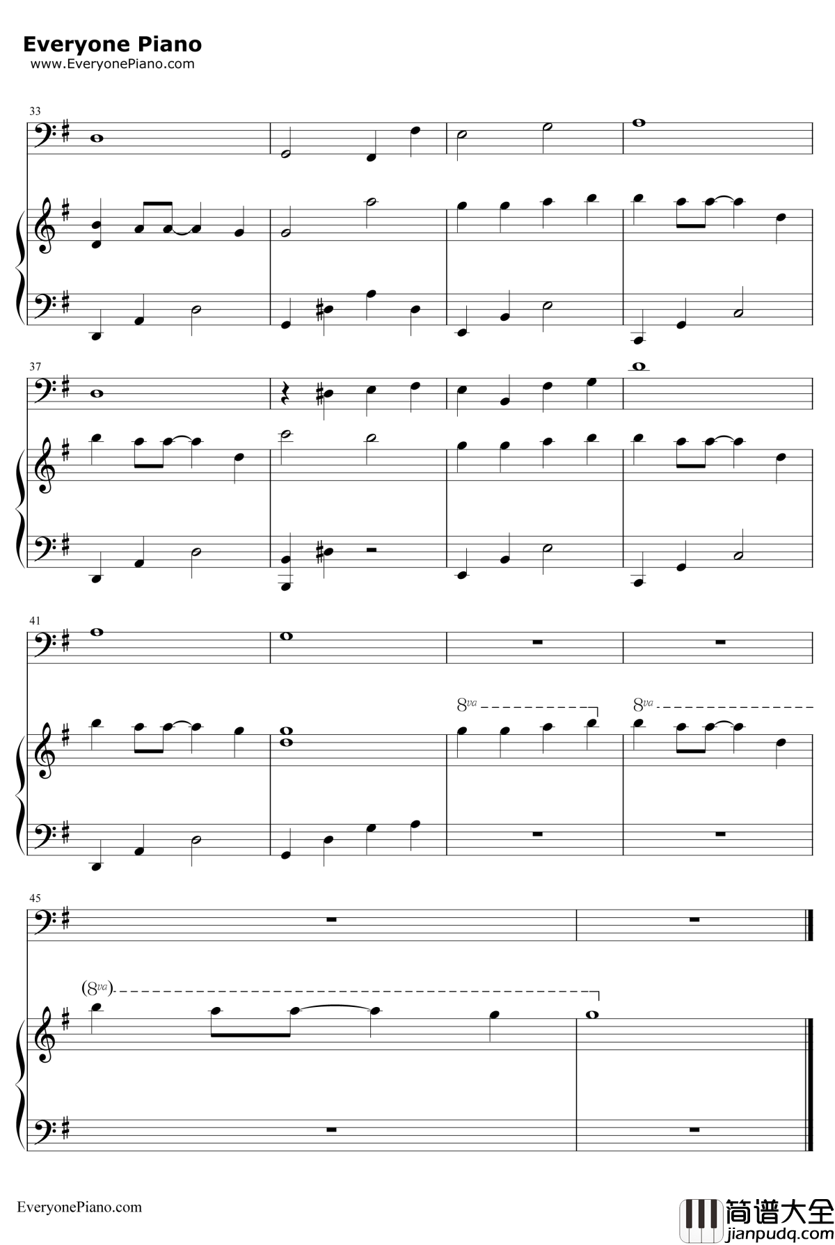 海の涙钢琴谱_出羽良彰_来自风平浪静的明天OST