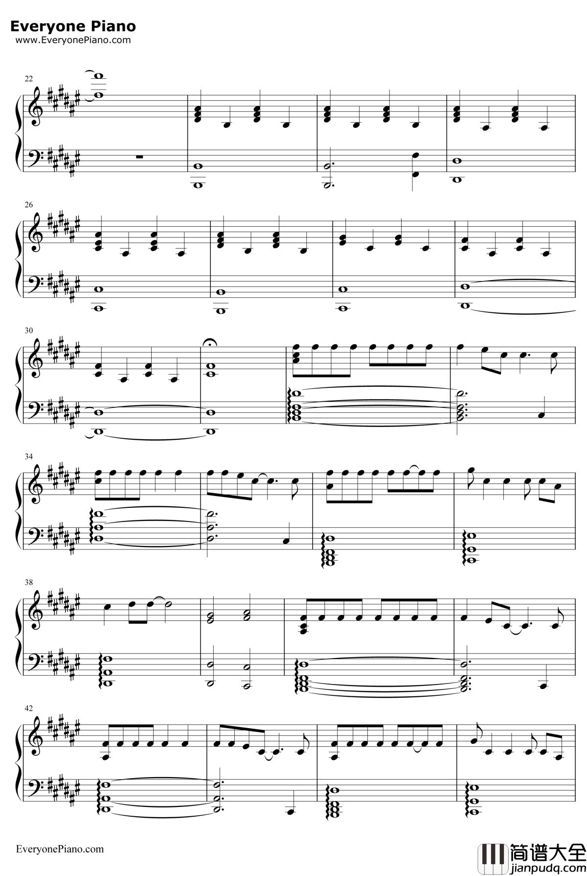 secret_base~你给我的所有~钢琴谱_ZONE_secretbase