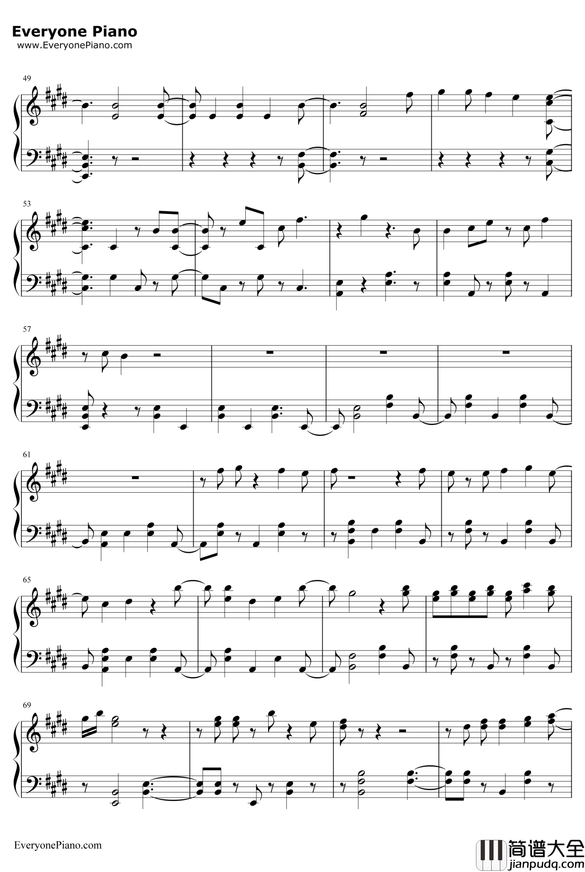 Space_Between钢琴谱_MalEvie_后裔2OST