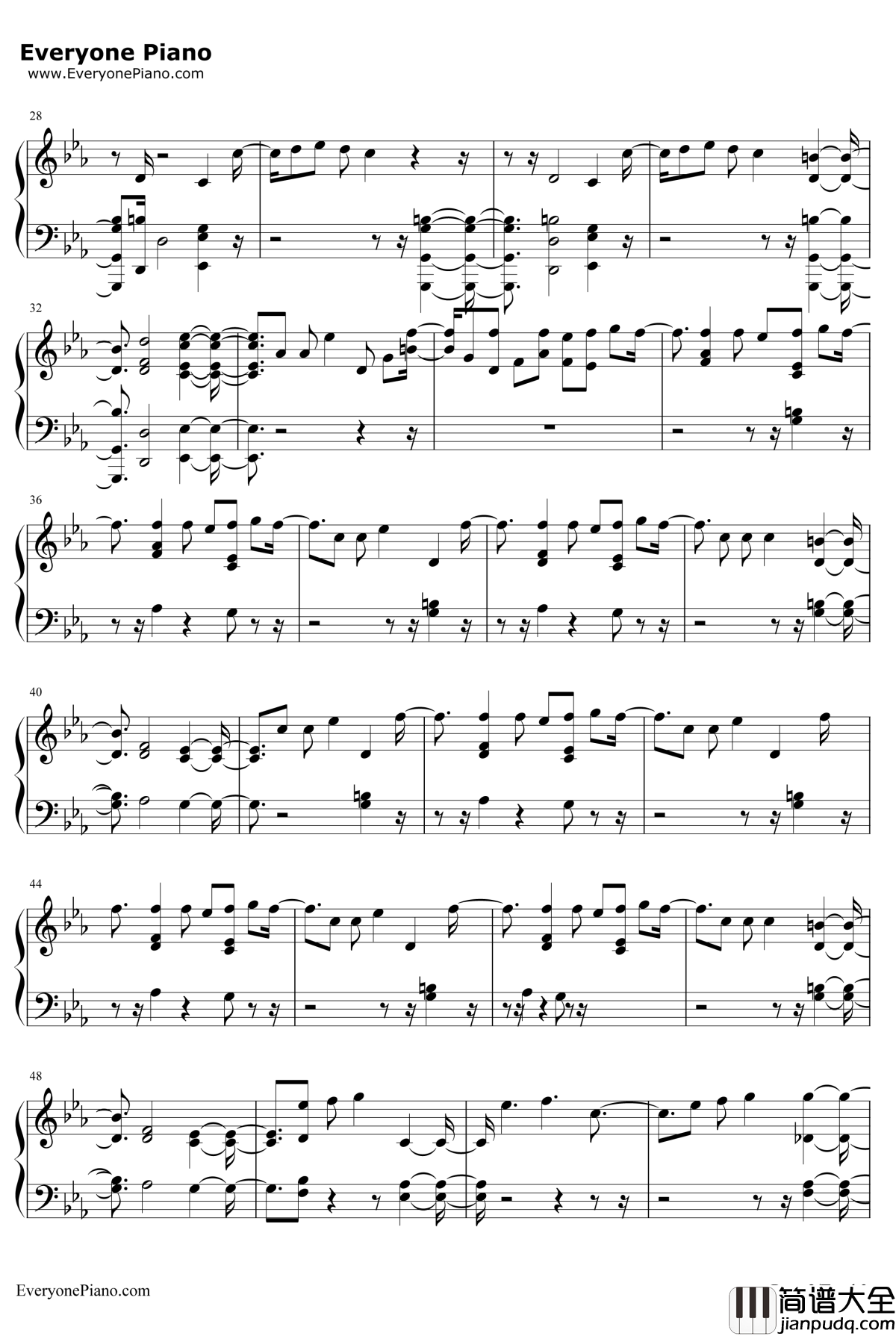 Walls_Could_Talk钢琴谱_Halsey