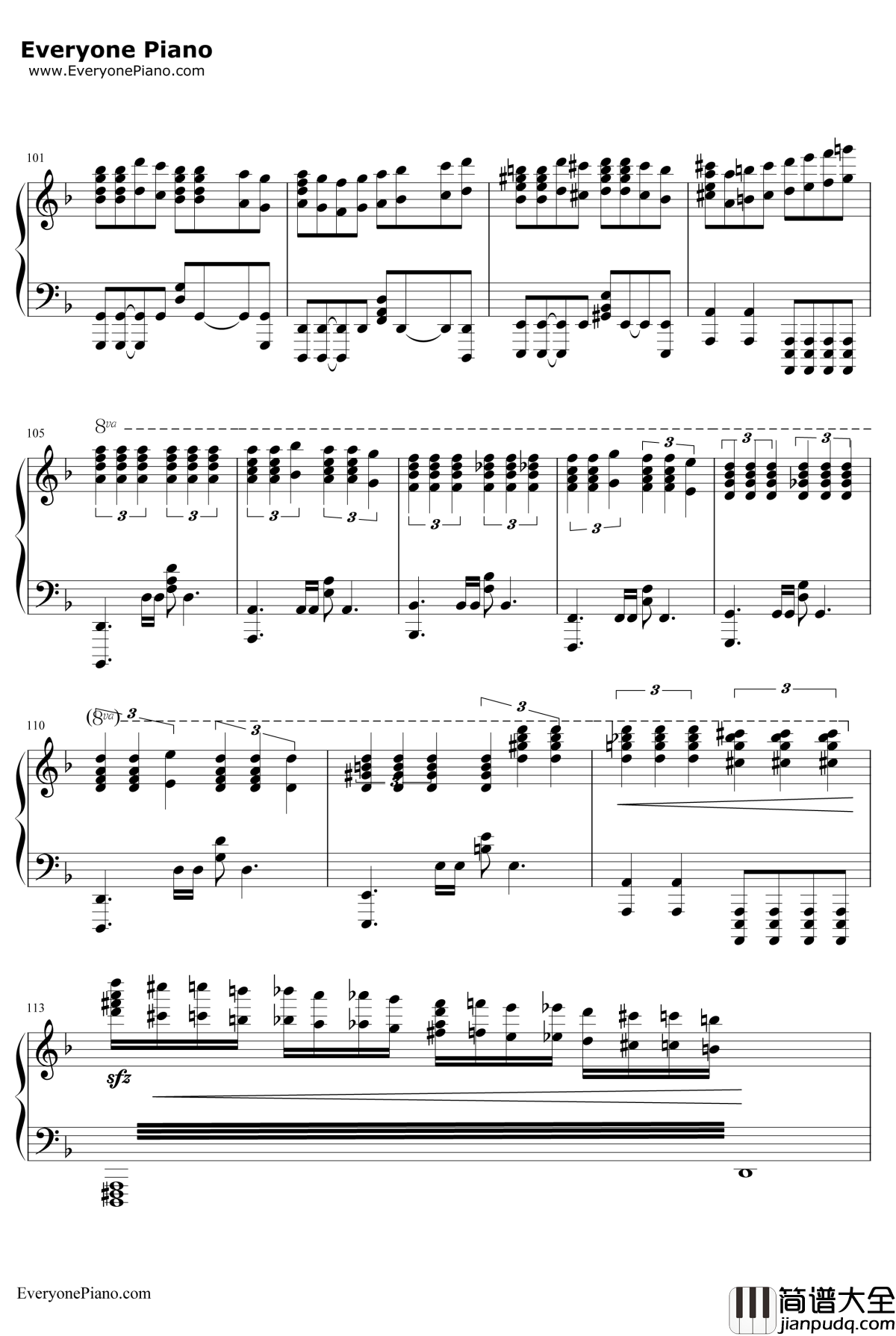 伤心的人不要弹卡农钢琴谱_张凯