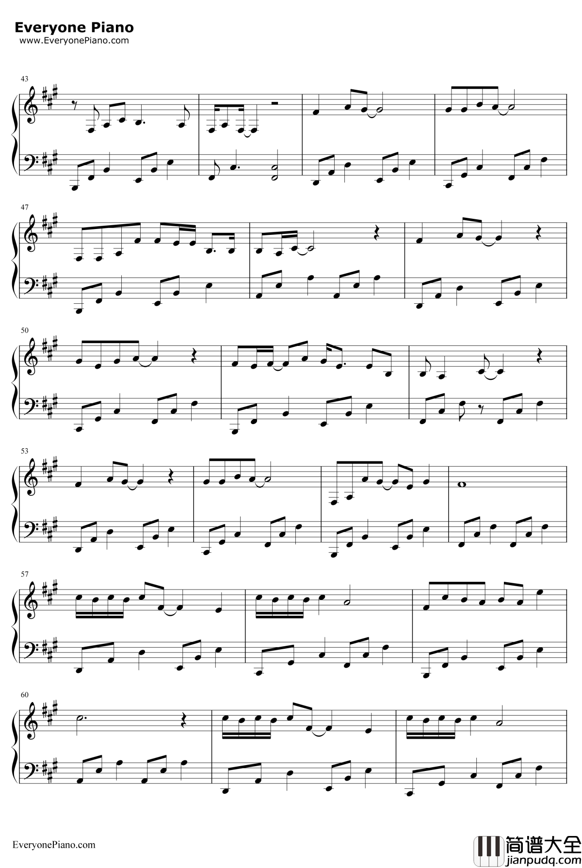 风去云不回钢琴谱_吴京