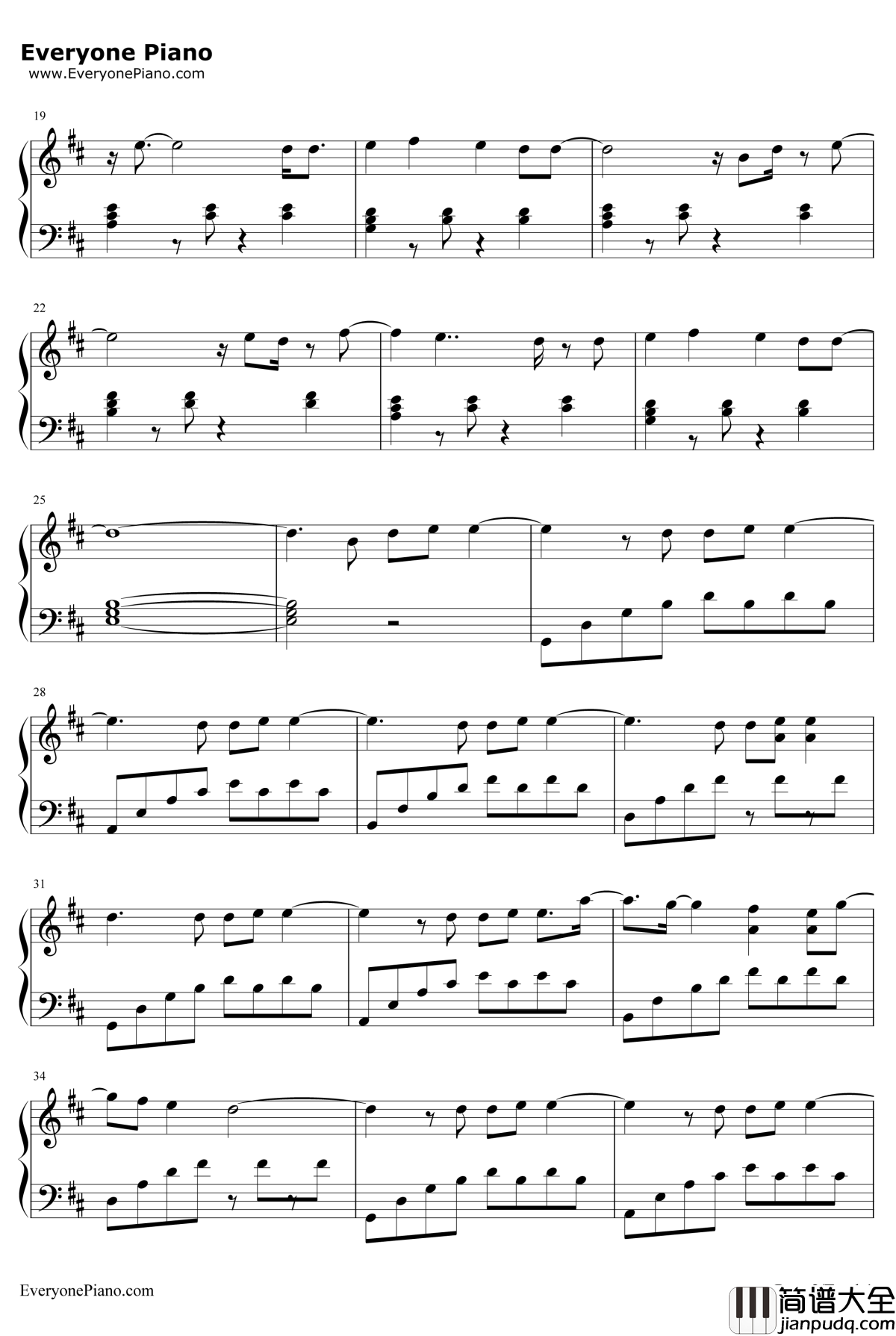 Firestone钢琴谱_Kygo