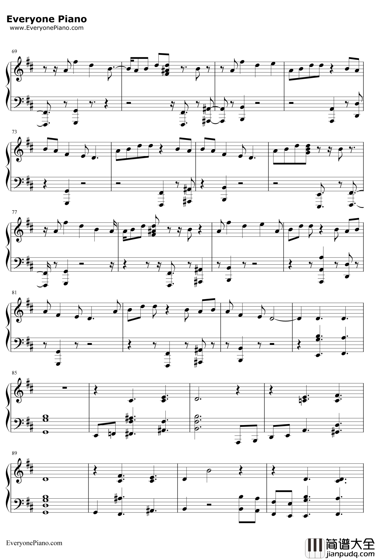 Sorry_Not_Sorry钢琴谱_DemiLovato