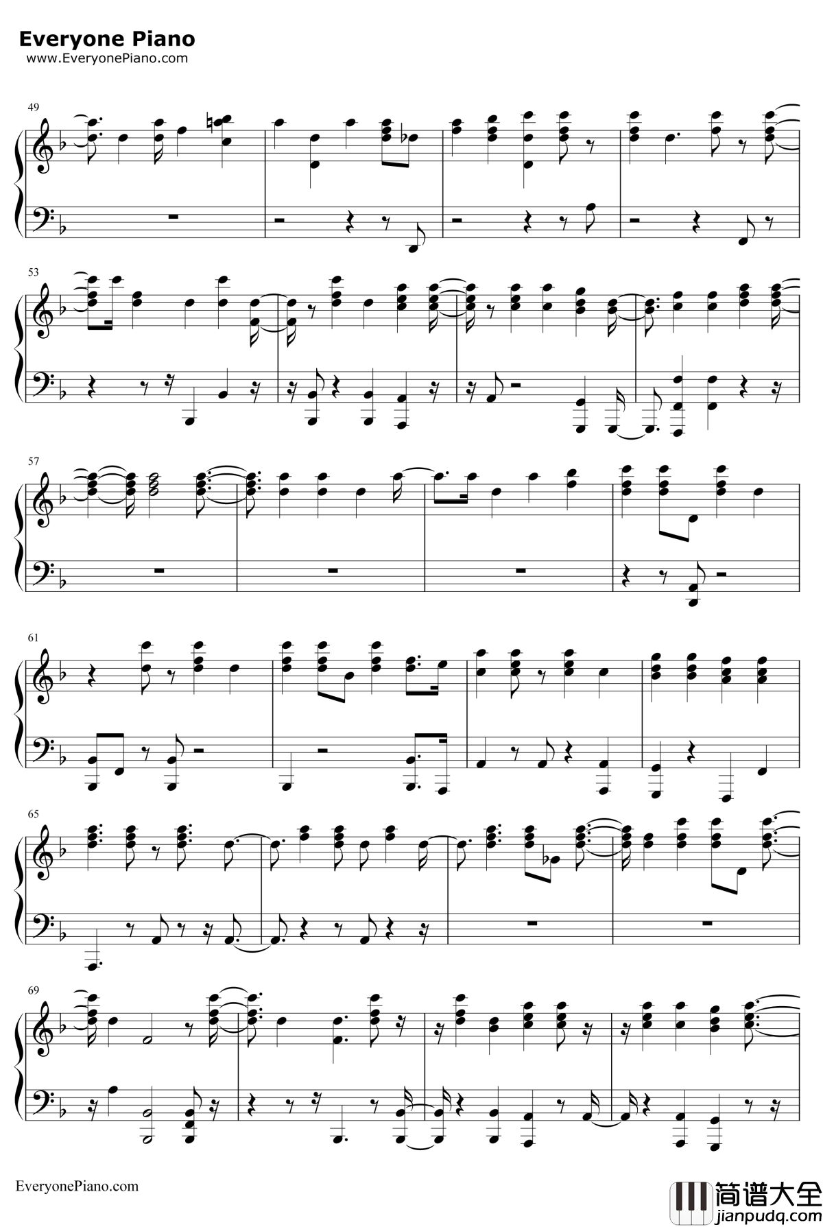 Kill_Jill钢琴谱_BigBoi