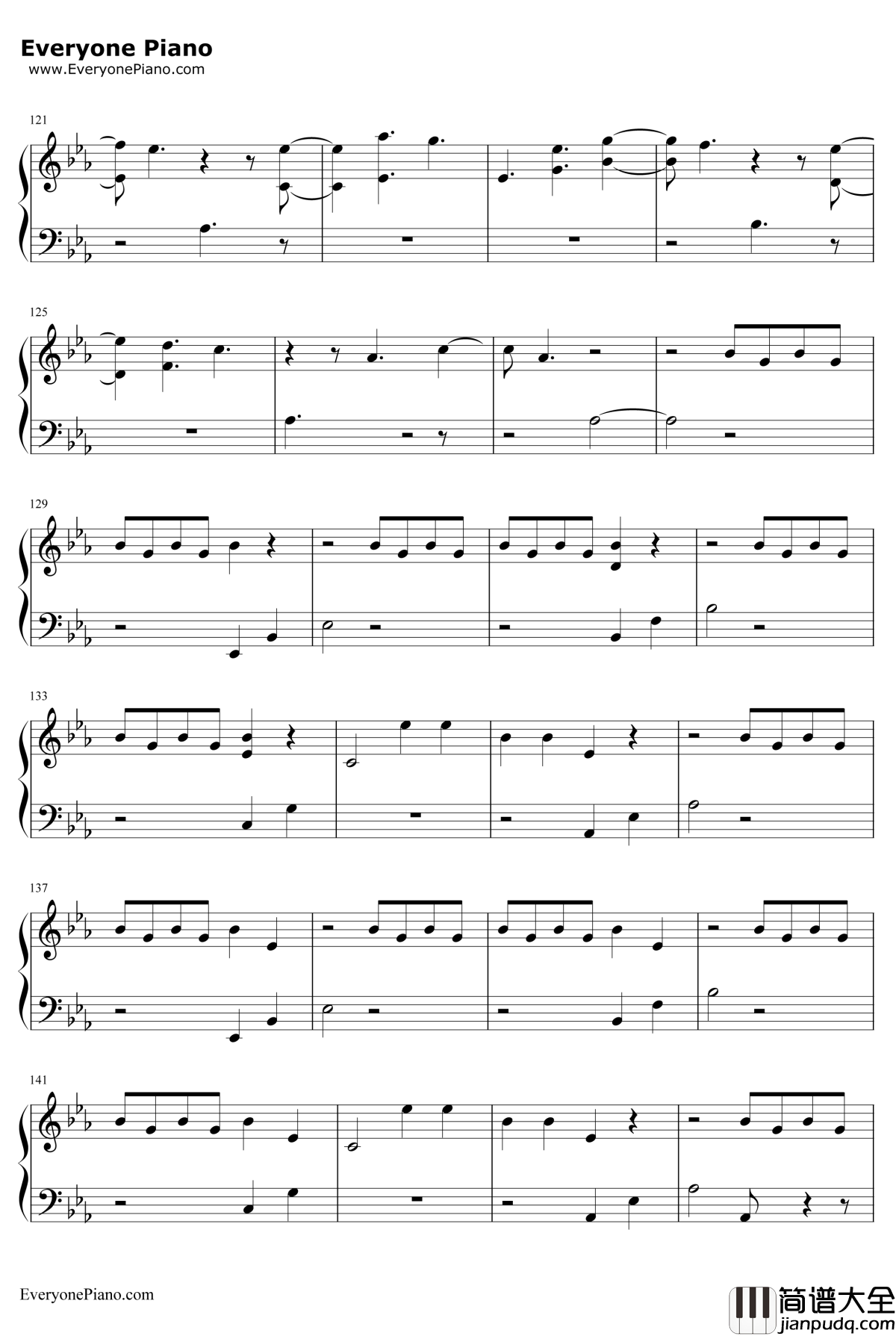 Rise_Up钢琴谱_ImagineDragons