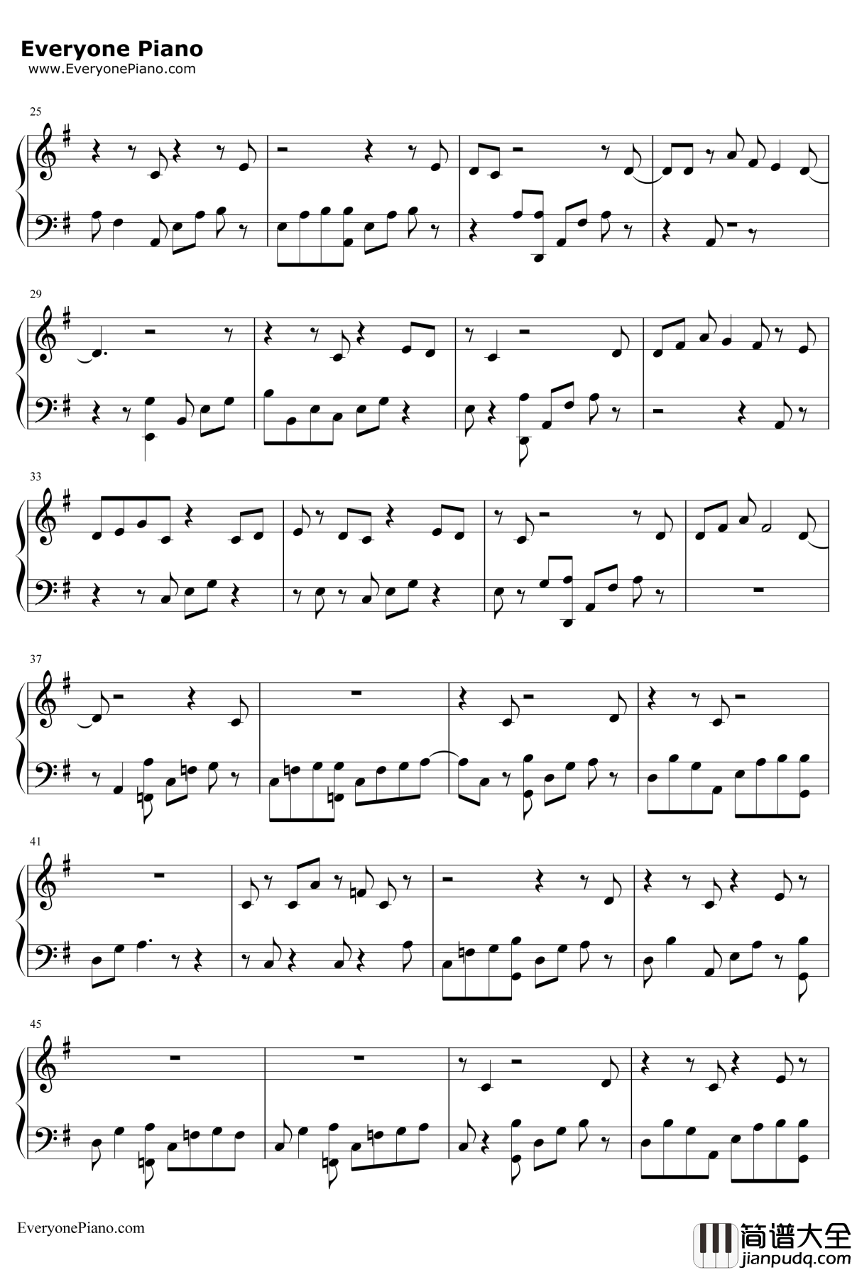 Sobredosis钢琴谱_RomeoSantosOzuna