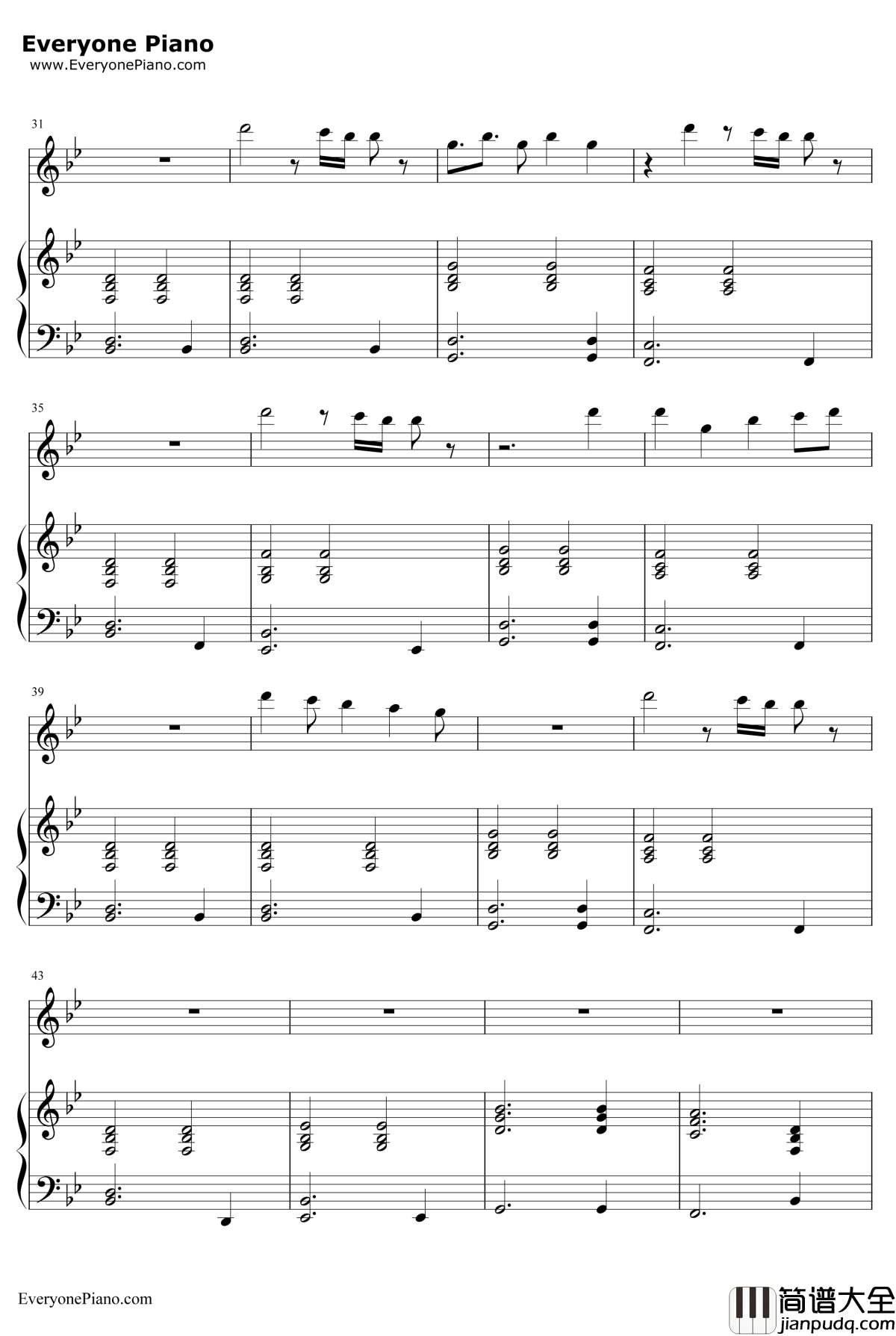 Praying钢琴谱_Kesha