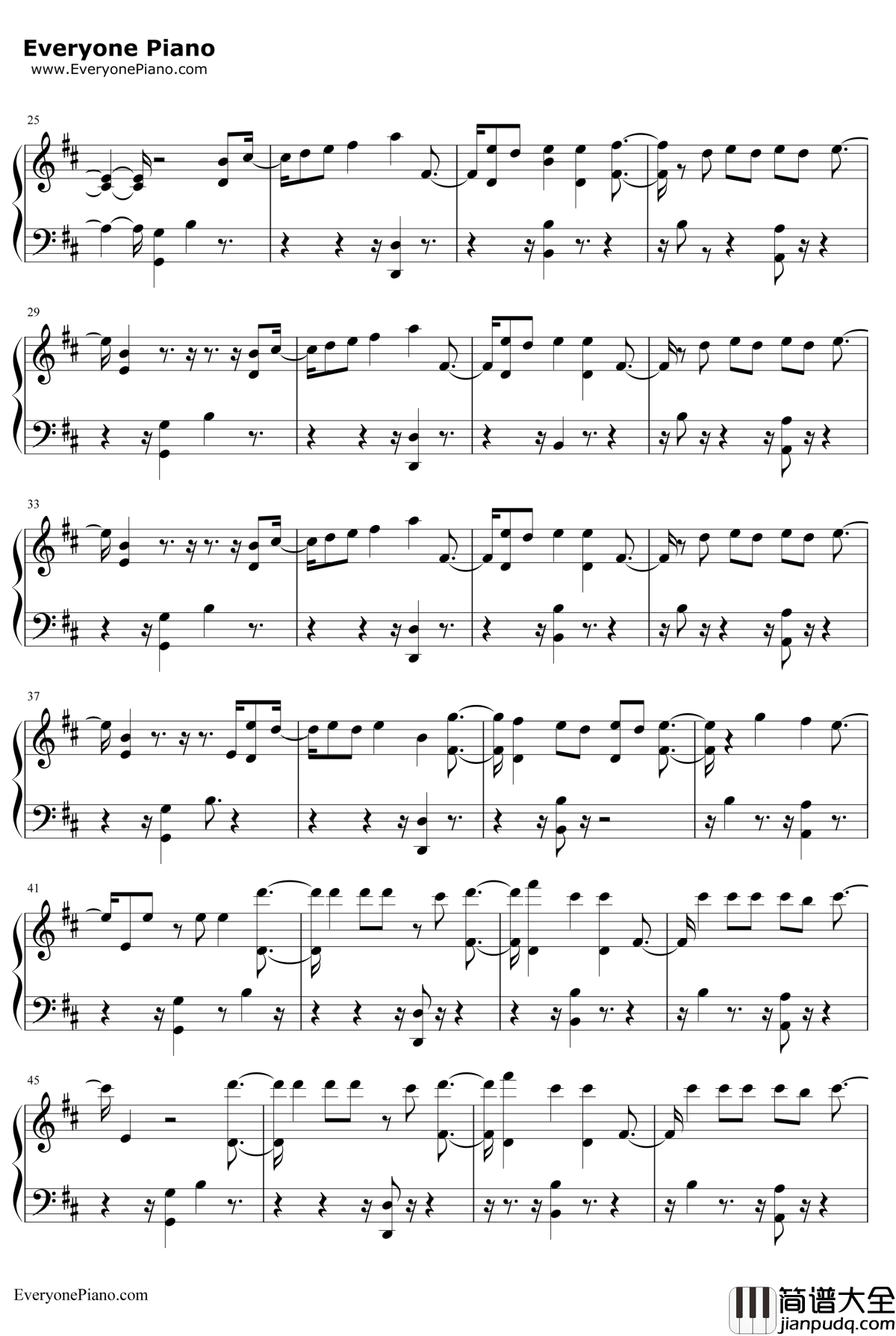 Why钢琴谱_SabrinaCarpenter