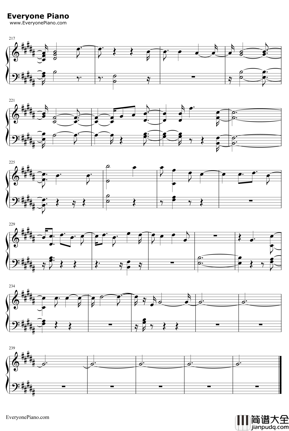 Hola_Hola钢琴谱_KARD