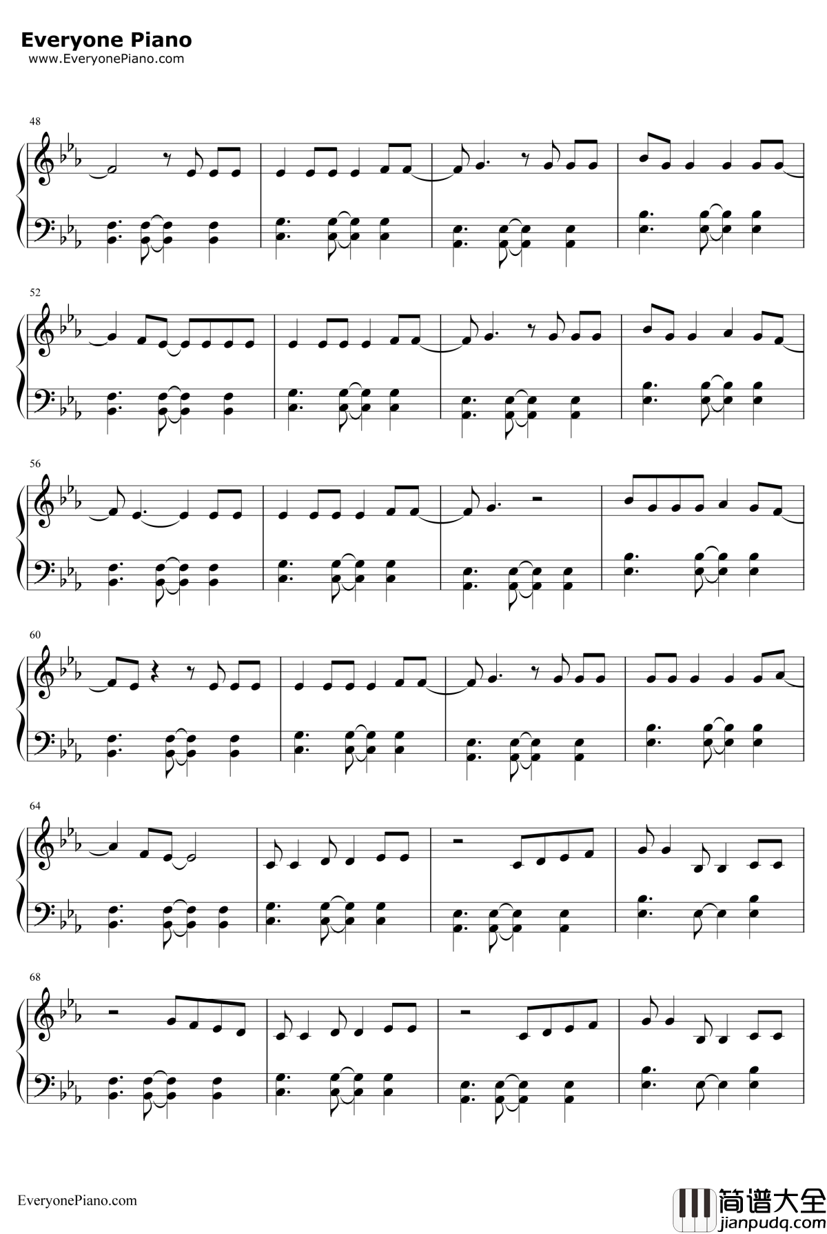 Without_You钢琴谱_AviciiSandroCavazza