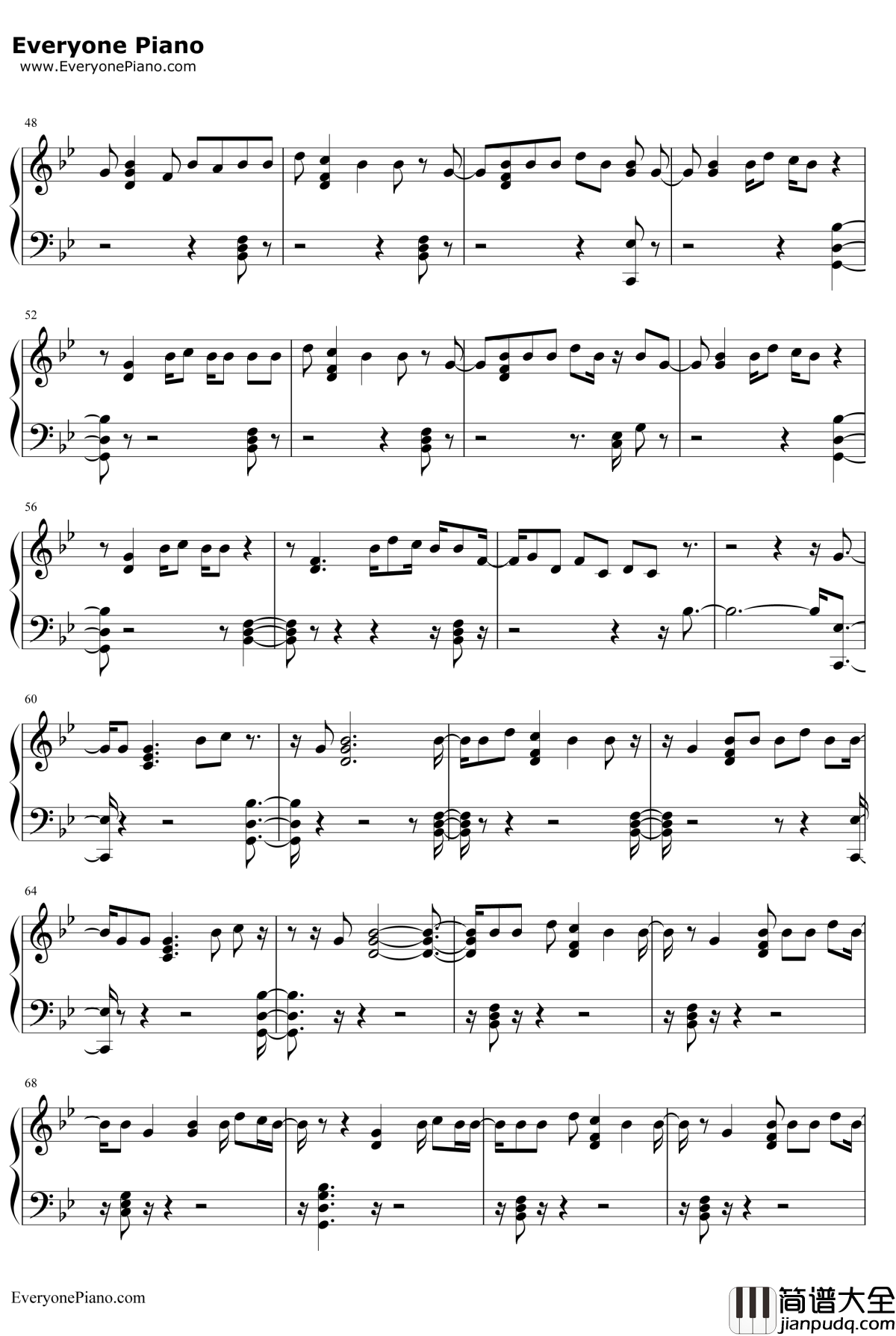 Homemade_Dynamite钢琴谱_Lorde