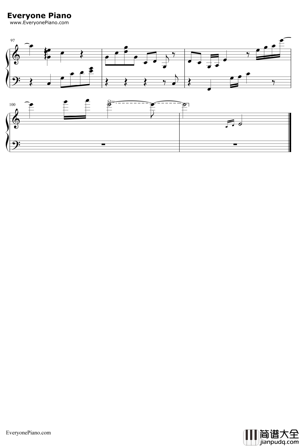 化身孤岛的鲸钢琴谱_徐浩