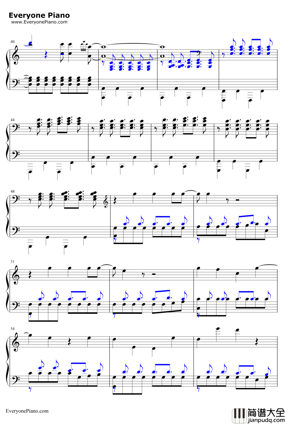 勇敢的我钢琴谱_金志文_超神学院插曲