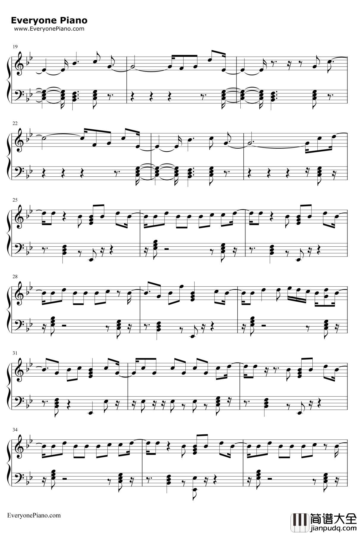 Would_You_Ever钢琴谱_SkrillexPooBear