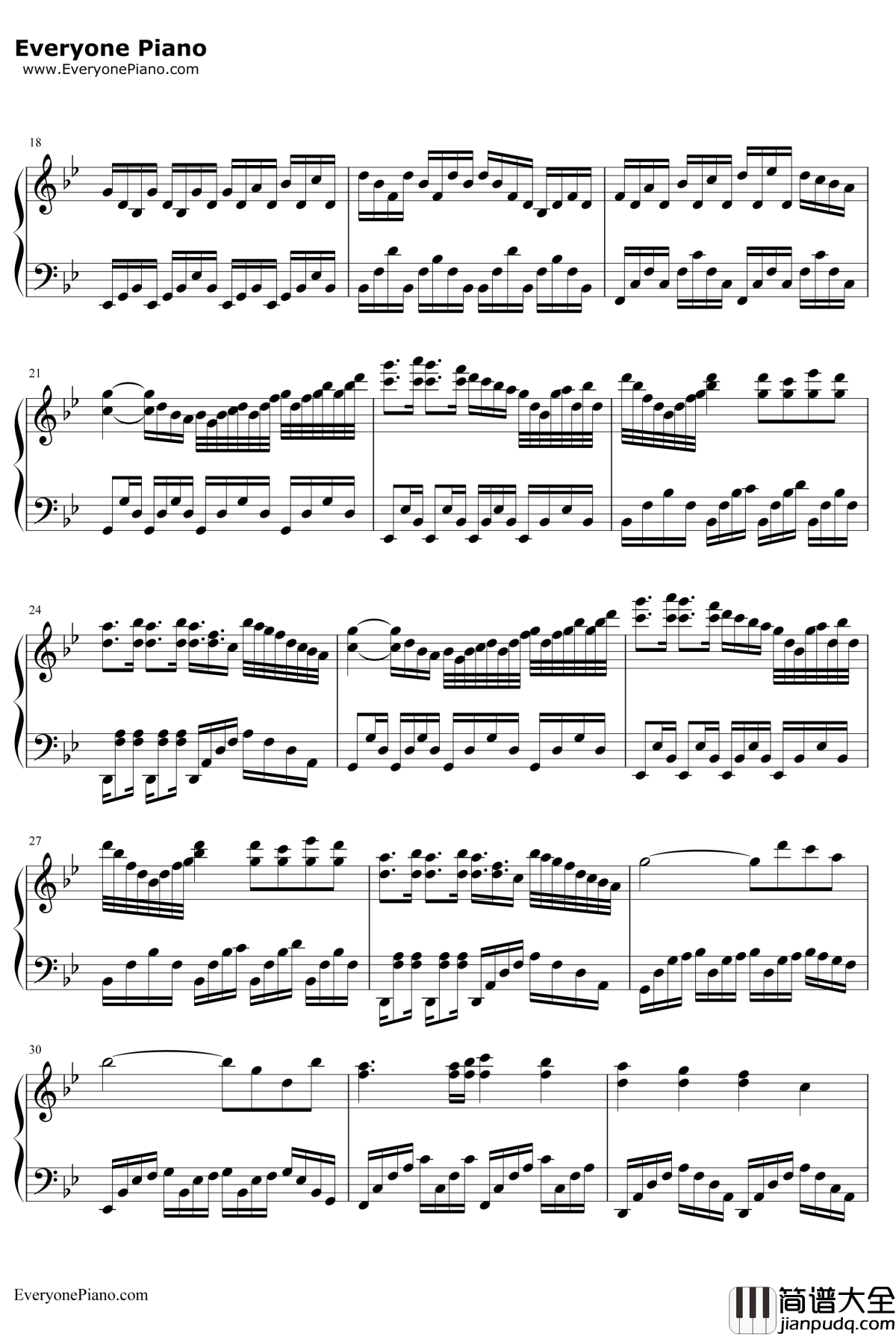 Take_Flight钢琴谱_LindseyStirling