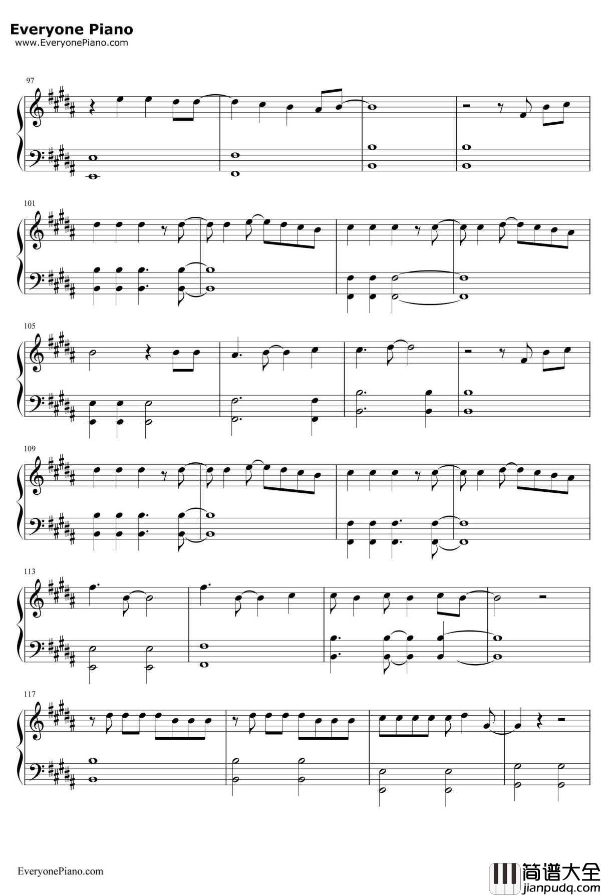 加油AMIGO钢琴谱_TFBOYS_我们的少年时代OP