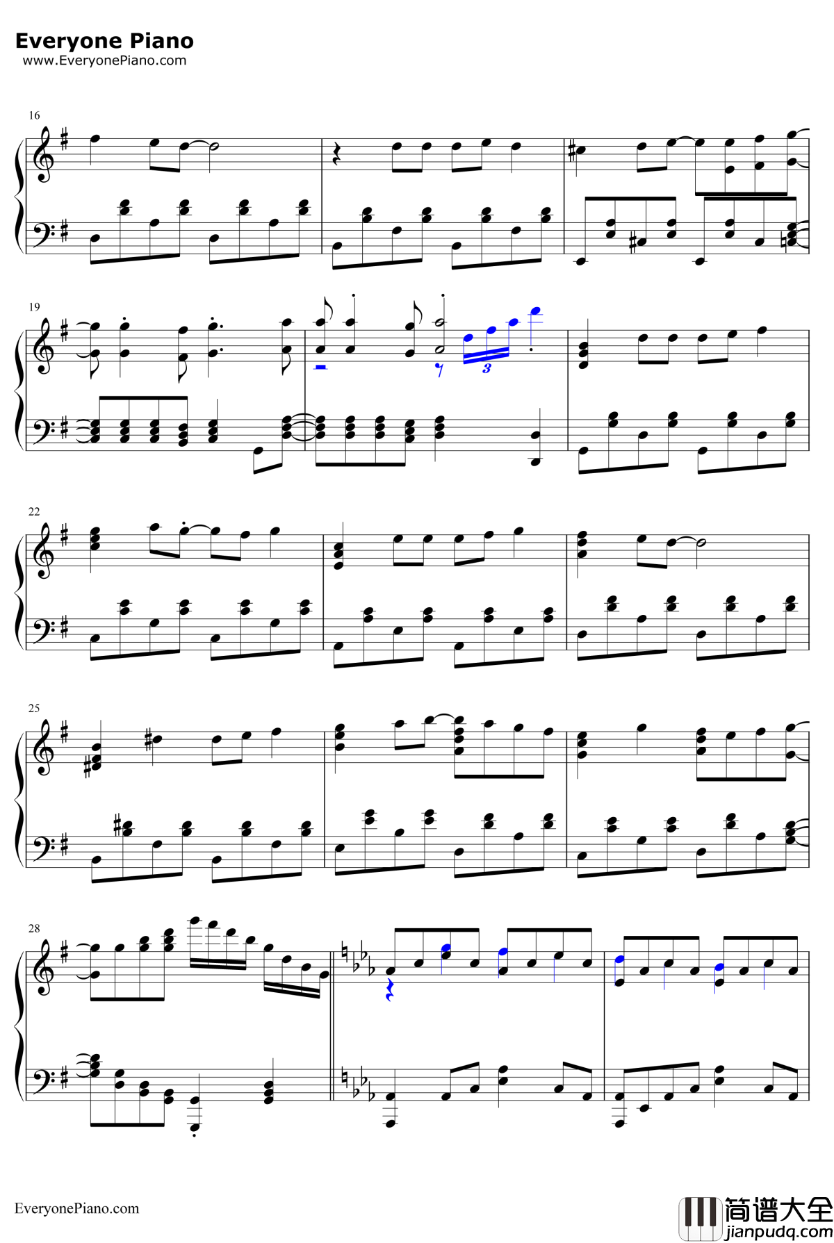 恋のヒメヒメぺったんこ钢琴谱_田村由香里_飙速宅男插曲