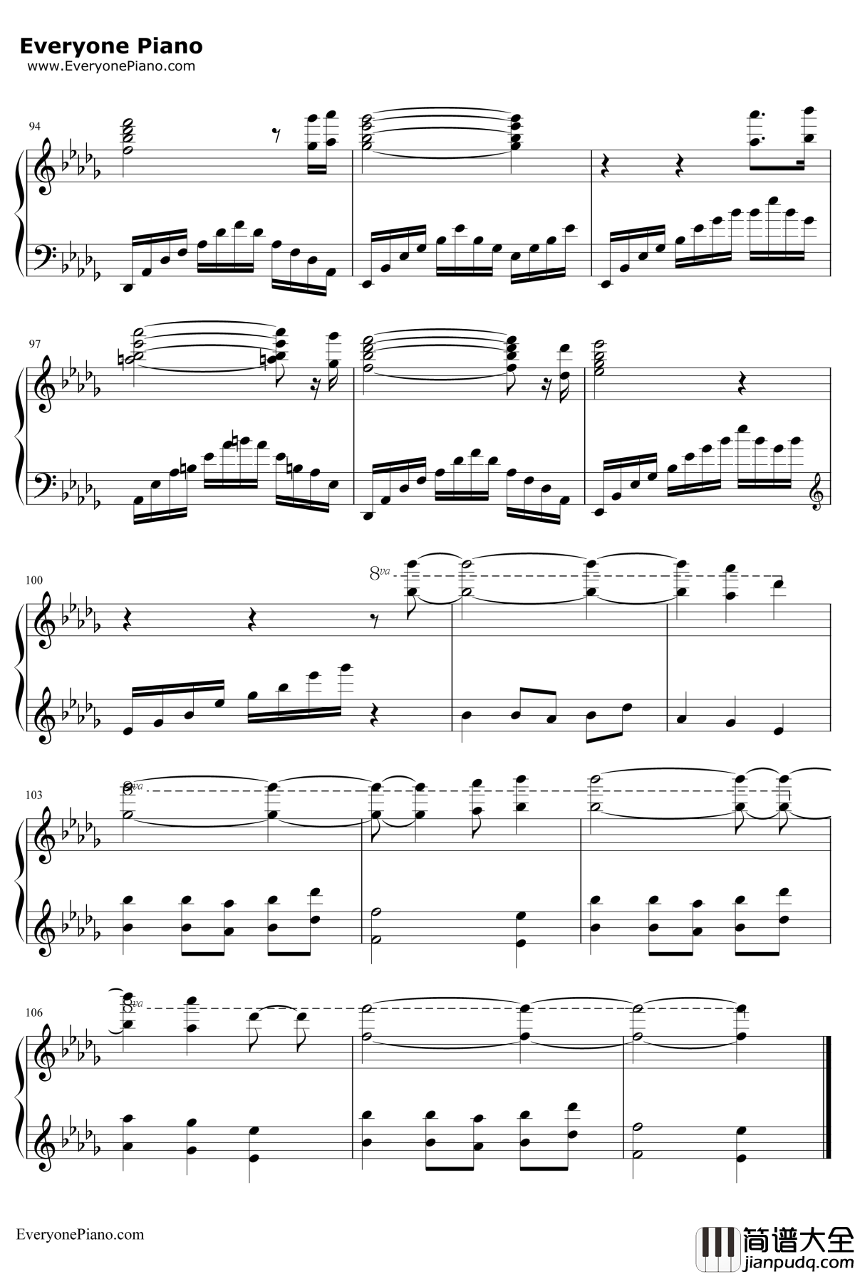 Beyond_Rangoon_Waters_of_Irrawaddy钢琴谱_马克西姆