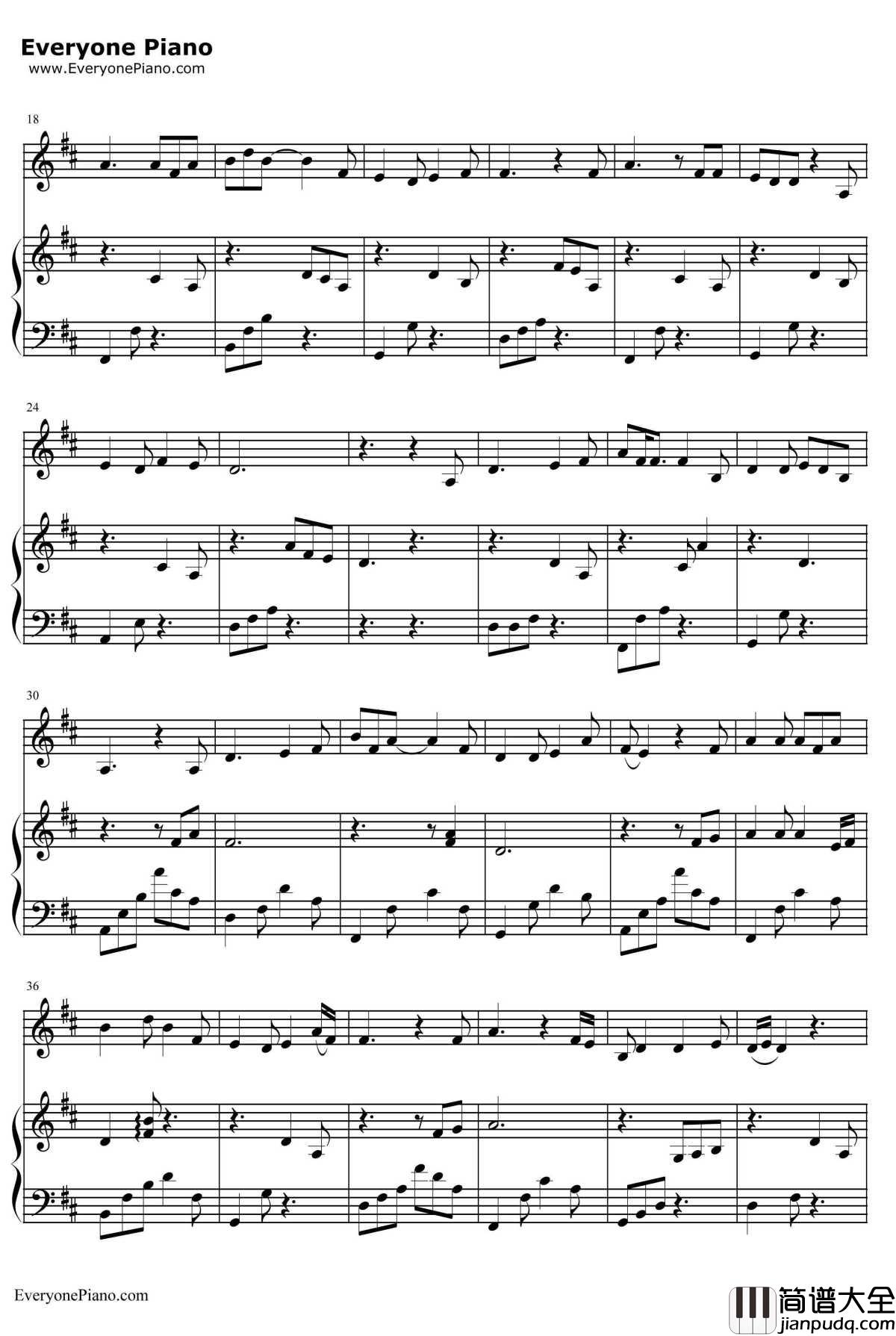 成都钢琴谱_赵雷_弹唱版