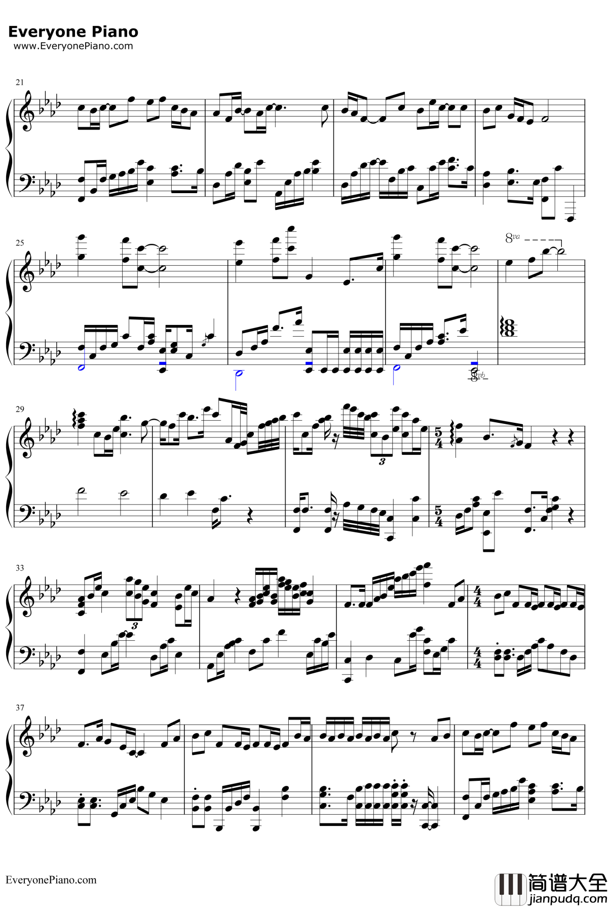 灵契钢琴谱_Assen捷五音Jw_盗墓笔记