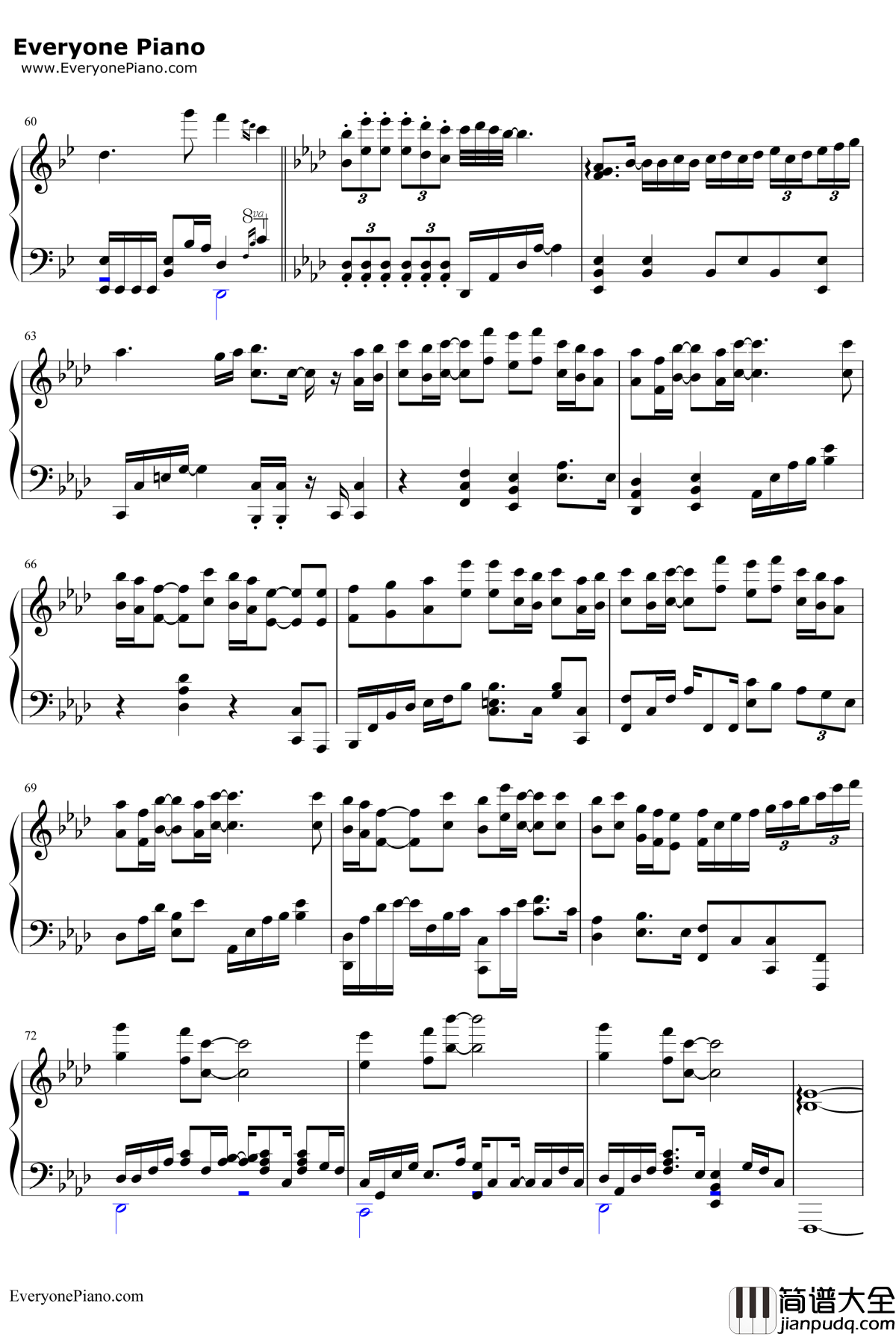 灵契钢琴谱_Assen捷五音Jw_盗墓笔记